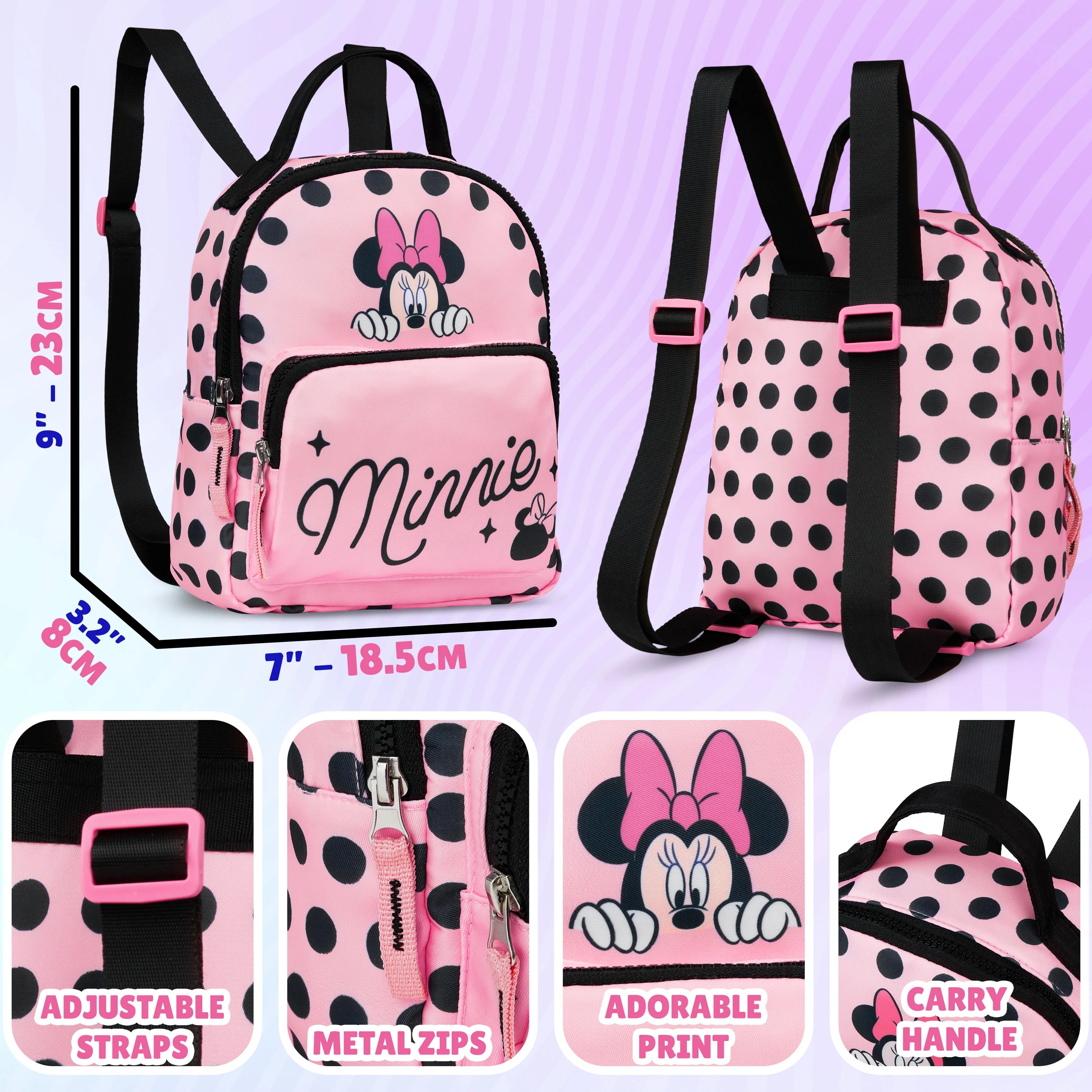 Get Trend Backpack for Girls Teens Small Travel Backpack Women Rucksack Shoulder Bag - Image 6