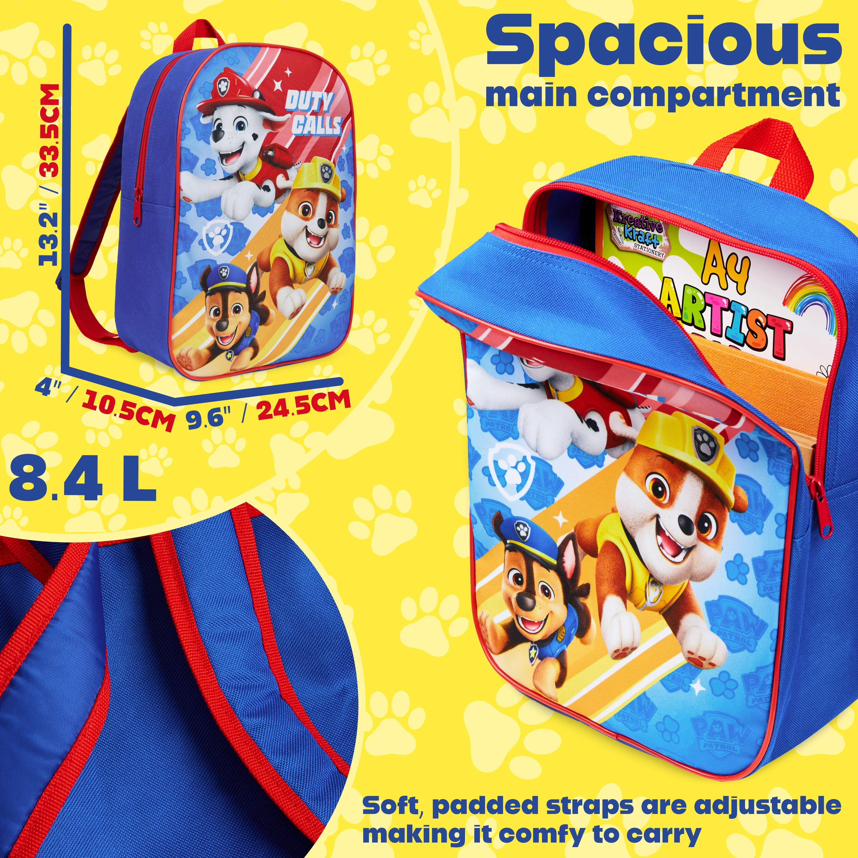 Get Trend Backpack Kids Toddler Cute Daypack Nursery Bag Preschool Primary Sports Travel Backpack PE Bookbag Adjustable Straps 3-9 Years - Image 6
