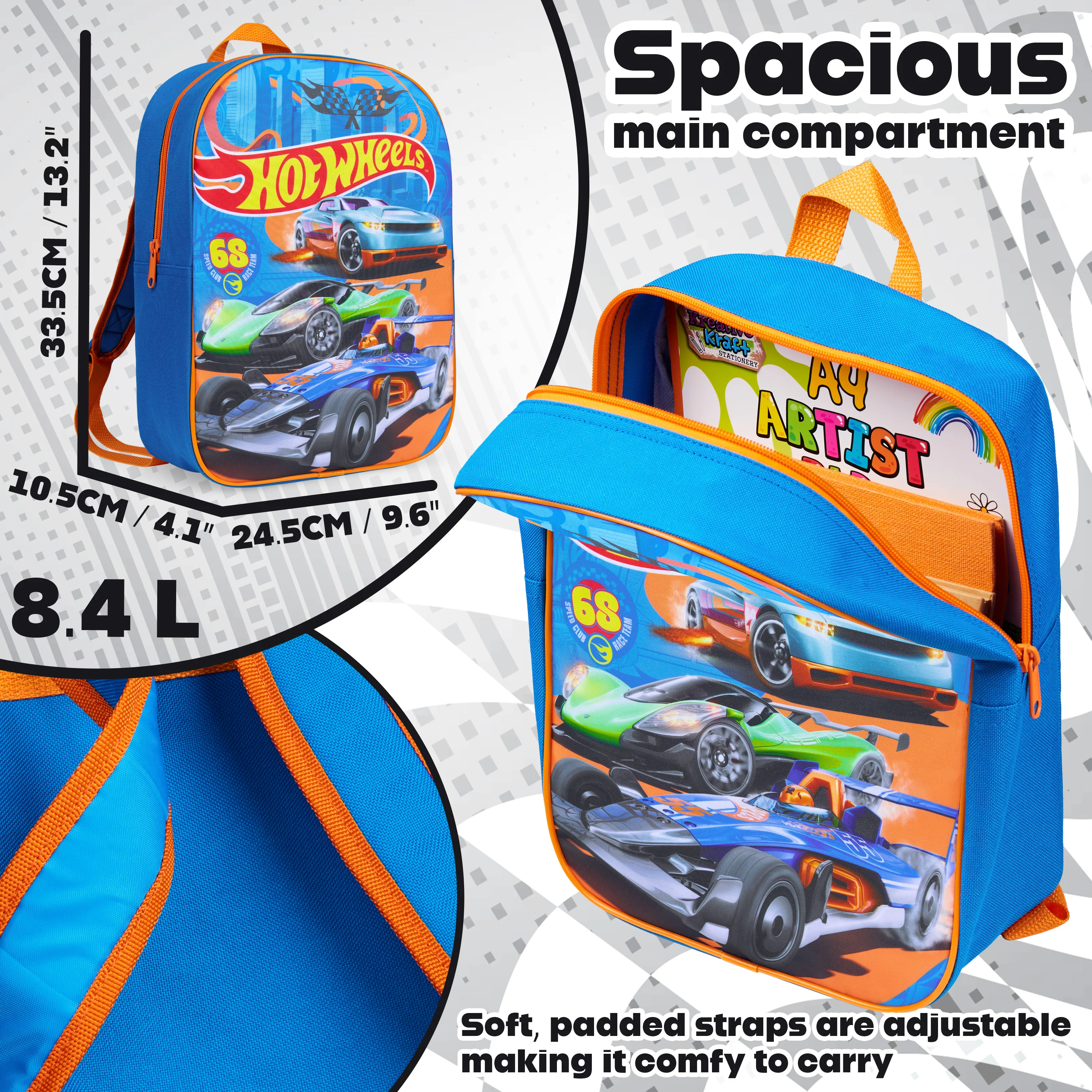 Get Trend Backpack Kids Toddler Cute Daypack Nursery Bag Preschool Primary Sports Travel Backpack PE Bookbag Adjustable Straps 3-9 Years - Image 6