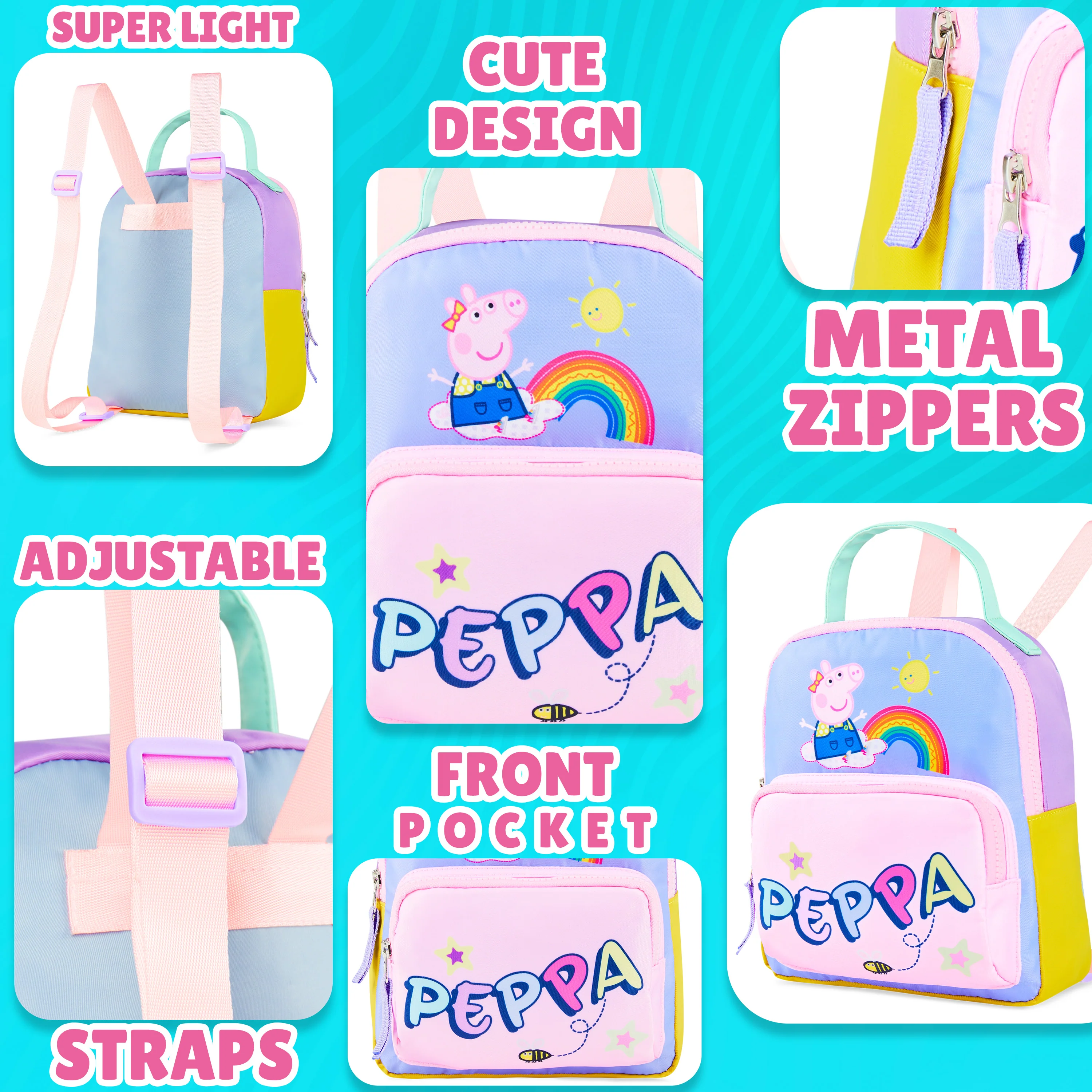 Get Trend Backpack Mini for Girls and Toddlers Stitch Rucksack Cute Small Daypack Nursery Bag for Preschool Lunch Travel Fashion Backpack - Image 4