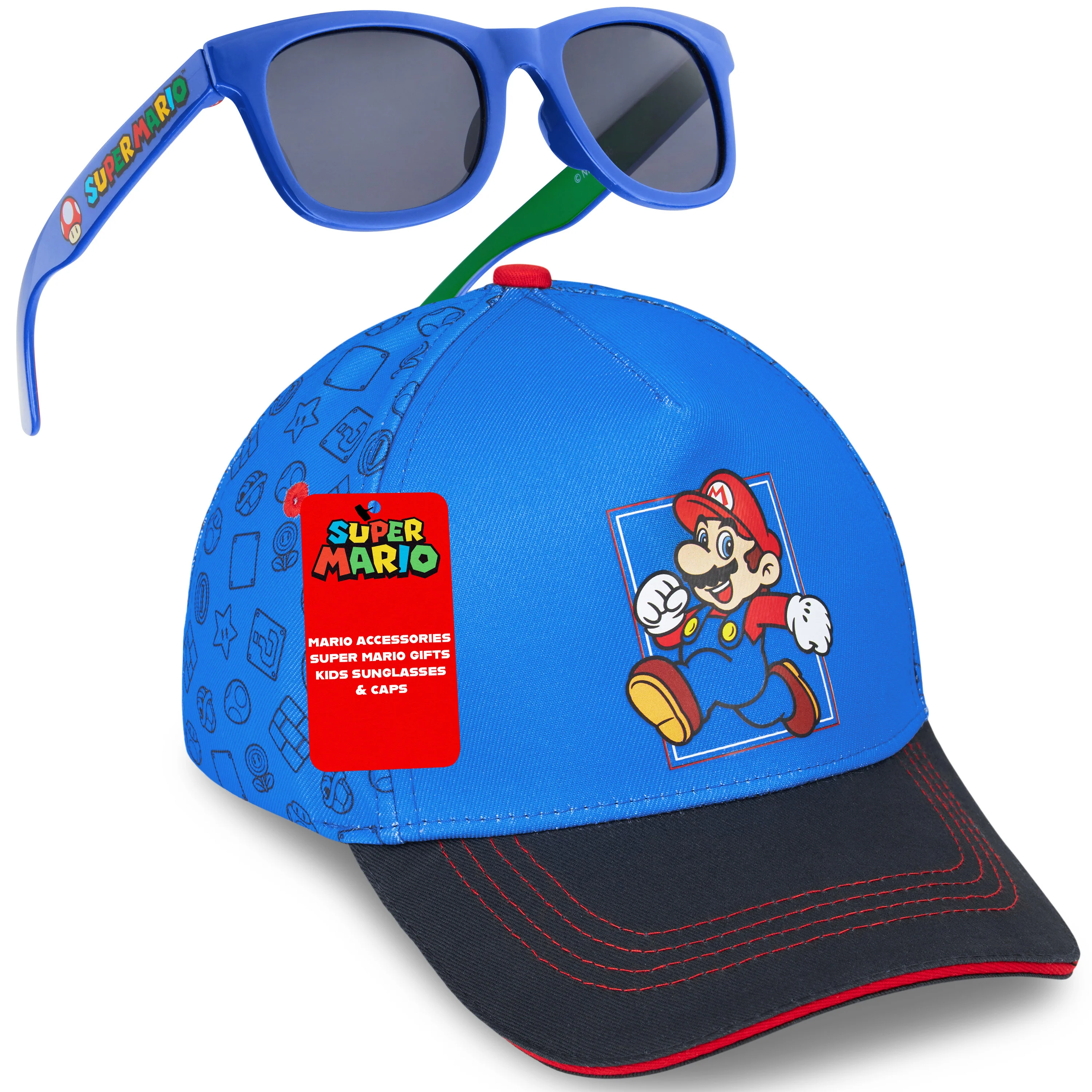 Get Trend Baseball Cap Kids Sunglasses Set Boys Hat 100% UV Protection Kids Sunglasses Holiday Accessories Boys Gifts