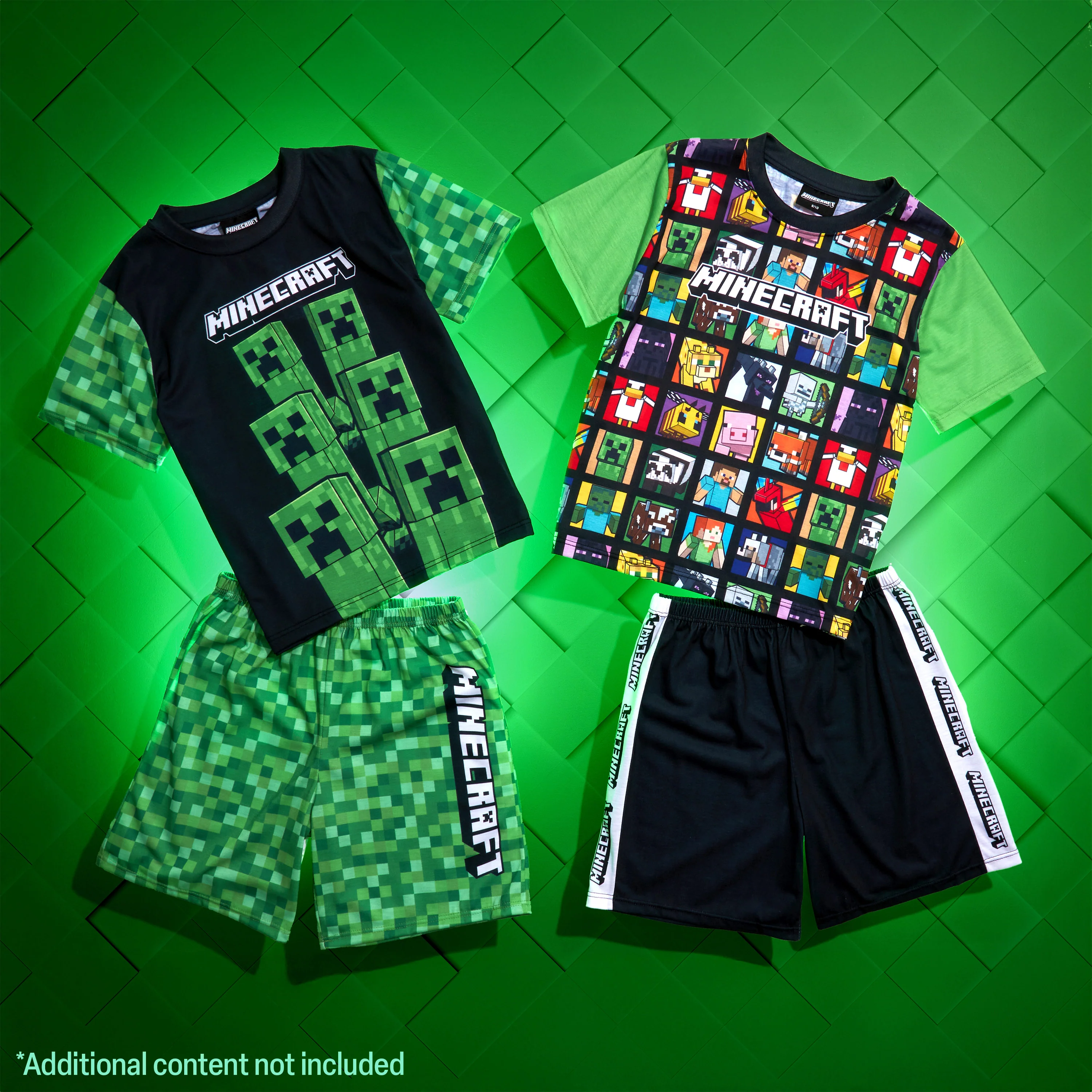 Get Trend Boys Pyjamas 2 Pack Short Sleeve PJs Set for Kids Teens Loungewear - Image 6