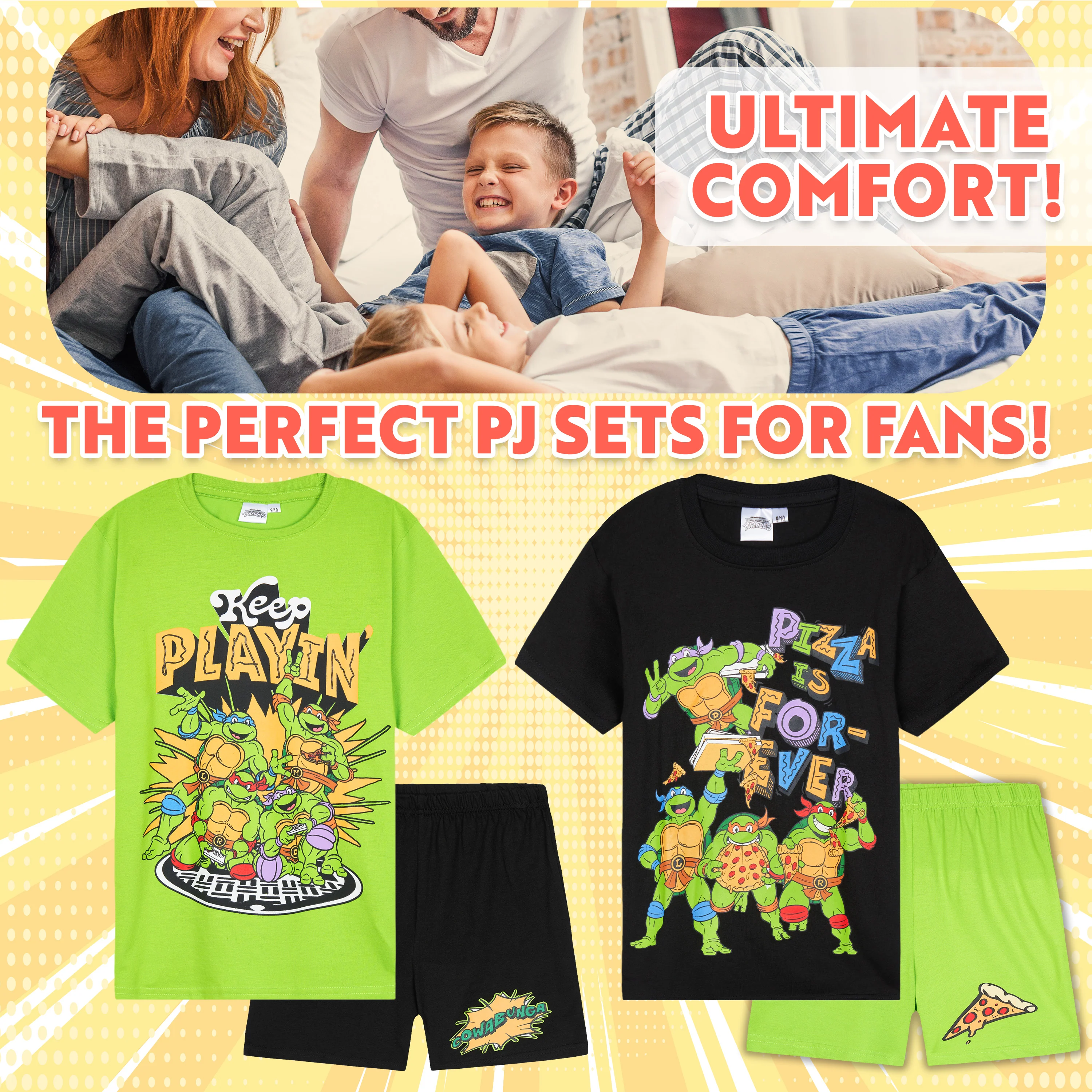Get Trend Boys Pyjamas Set Short PJs Kids Lounge Set Nightwear Soft Summer Sleepwear Multipacks Available Gifts for Boys - Image 3