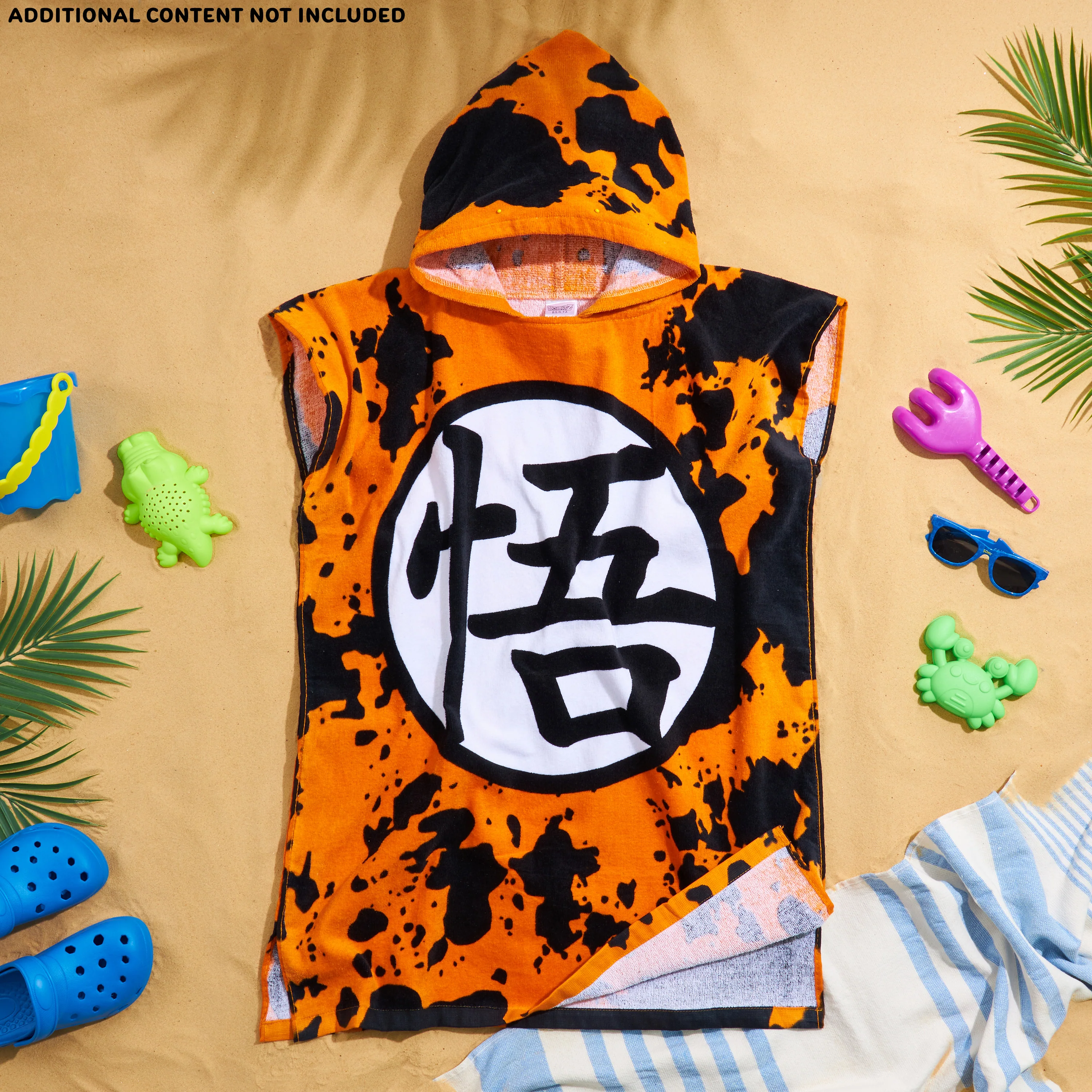 Get Trend Dragon Ball Z Bath Towel with Hood for Kids Teens Changing Robe - Image 5