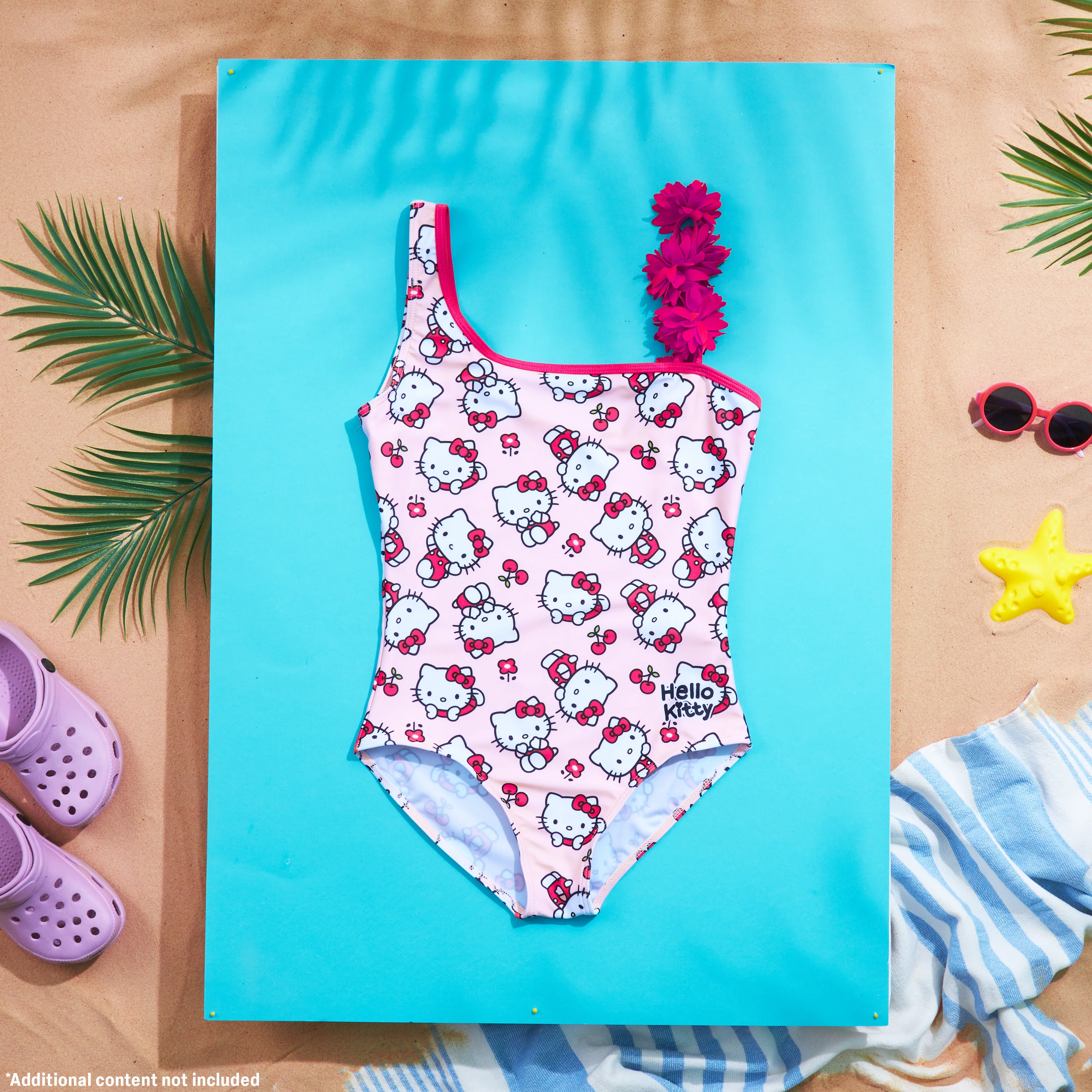 Get Trend Girls Swimming Costume Stretchy One Piece Swimsuit Comfortable Teenagers Swimwear - Image 4