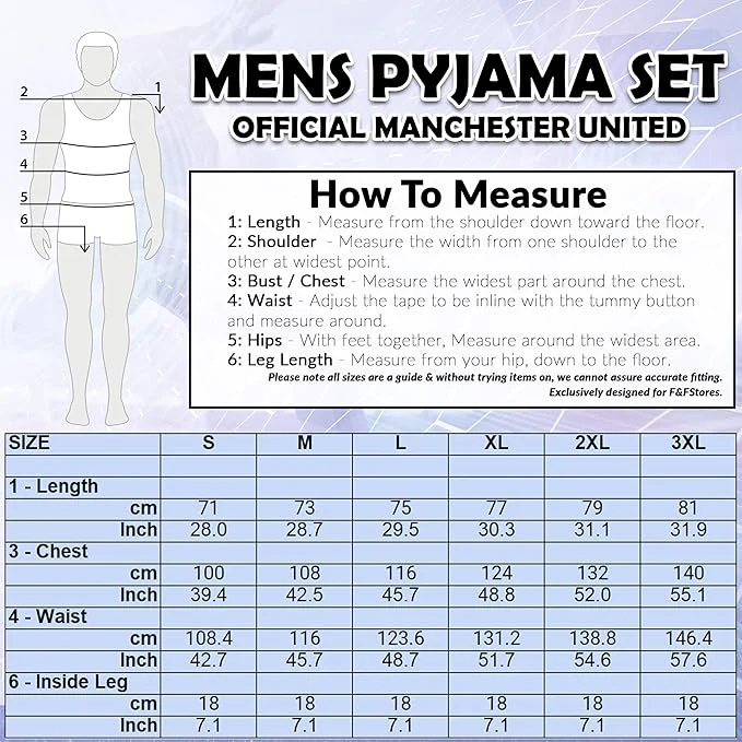 Get Trend Mens Pyjamas Set Short PJs Soft Breathable Nightwear Sleepwear Cosy Summer Lounge Set Football Gifts for Men - Image 6