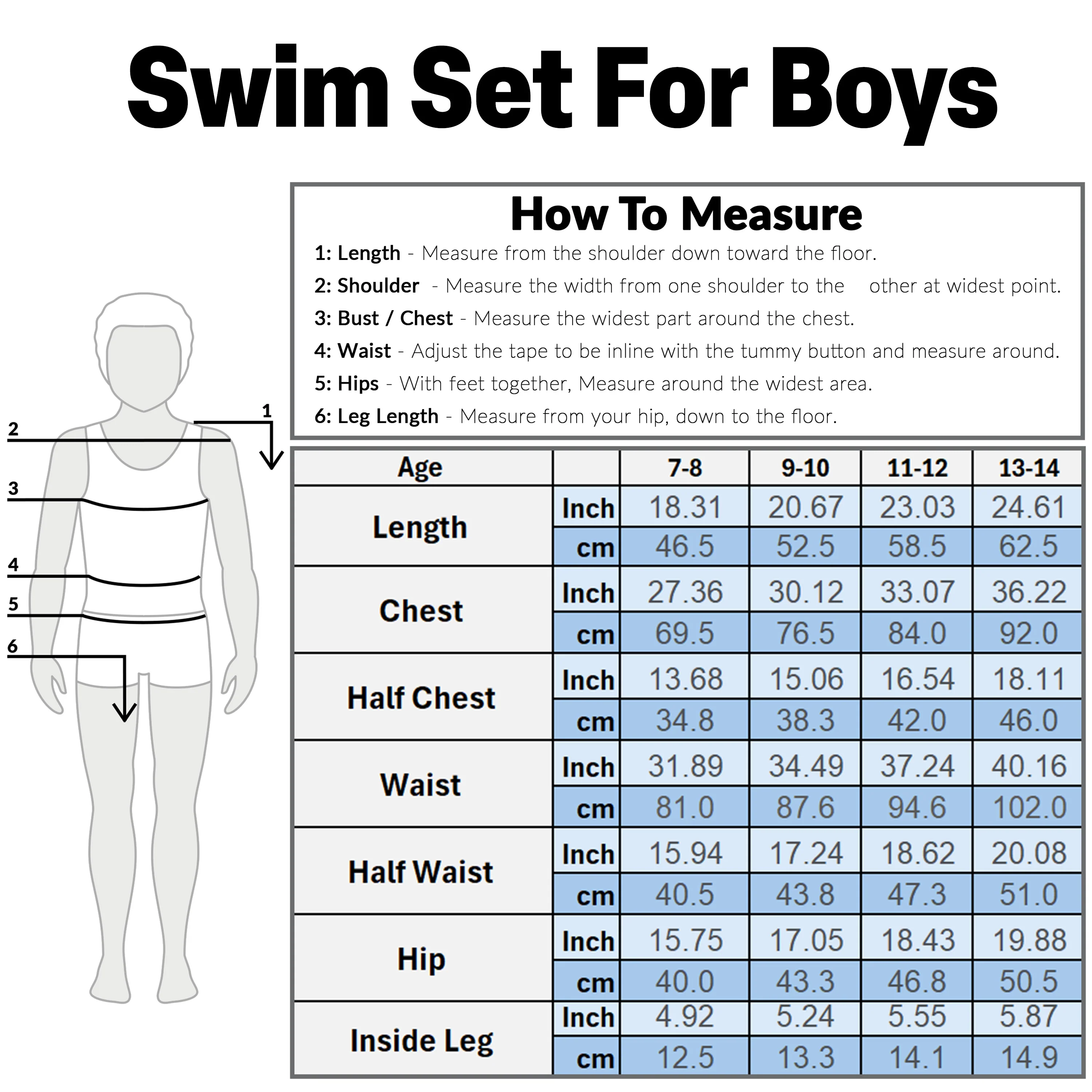 Get Trend One Piece Swimsuit Set for Boys 2 Pcs with Swimming Trunks Boys Rash Vest for Swimming Beach Trip Holiday Essentials - Image 5
