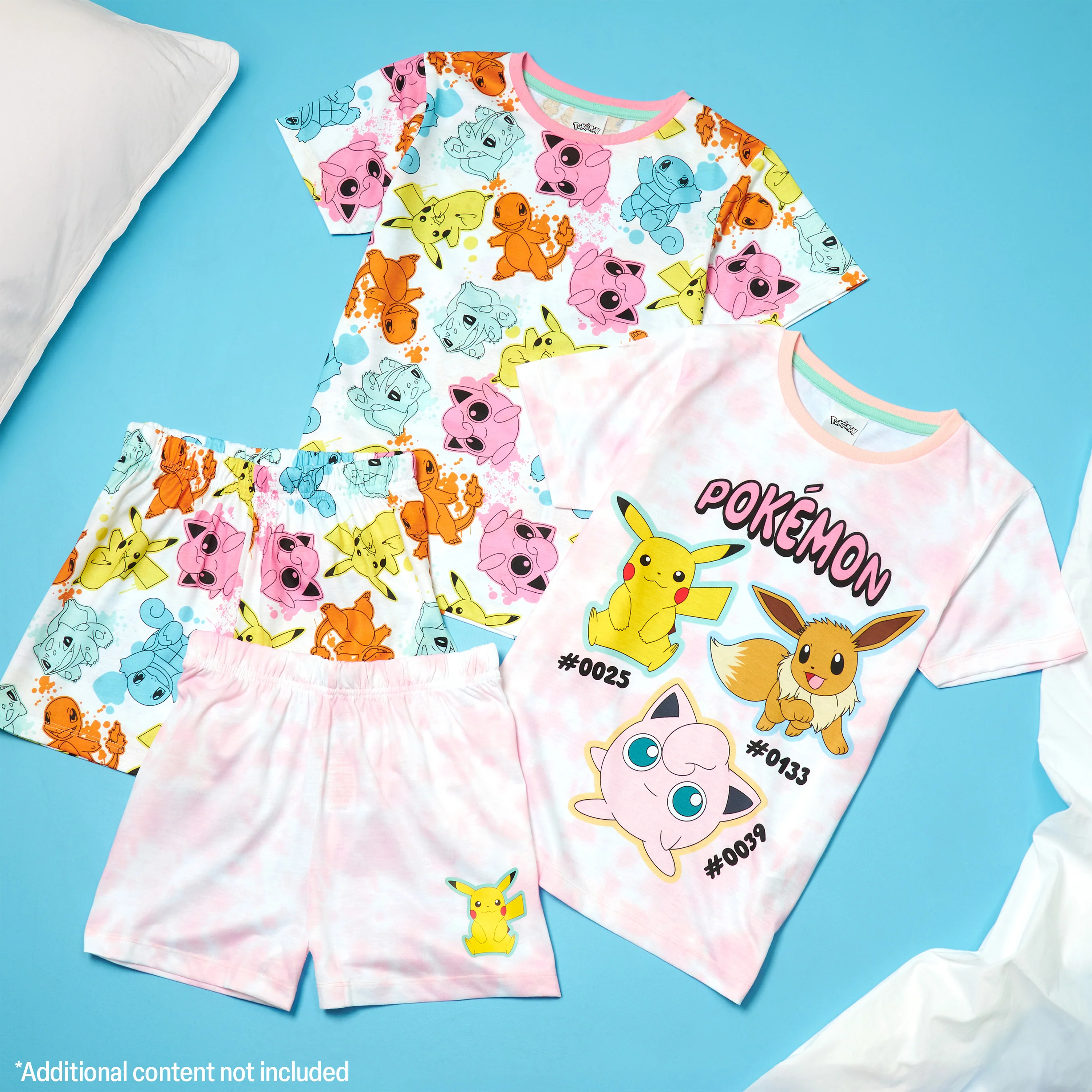 Get Trend PJs Girls 2 Pack Short Sleeve Pyjamas Set Kids Teens Lounge Sets Nightwear Soft Comfy Sleepwear Gifts for Girls - Image 5