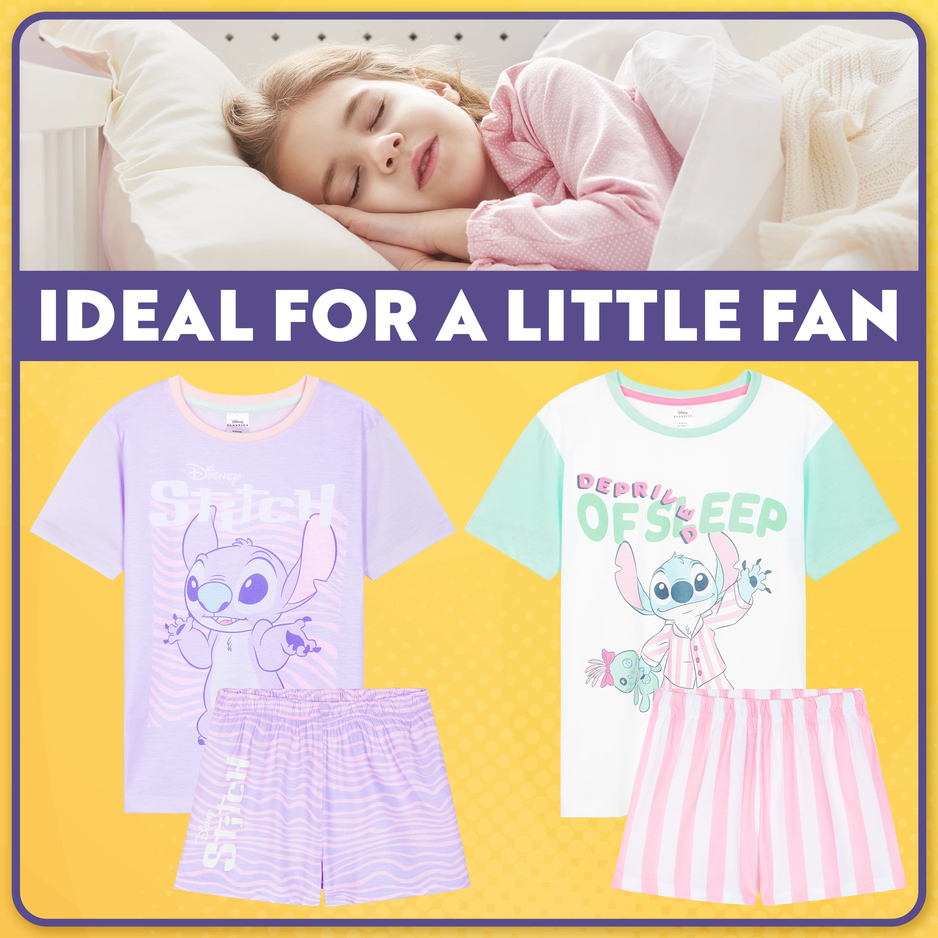 Get Trend PJs Girls 2 Pack Short Sleeve Pyjamas Set Kids Teens Lounge Sets Nightwear Soft Comfy Sleepwear Gifts for Girls - Image 2