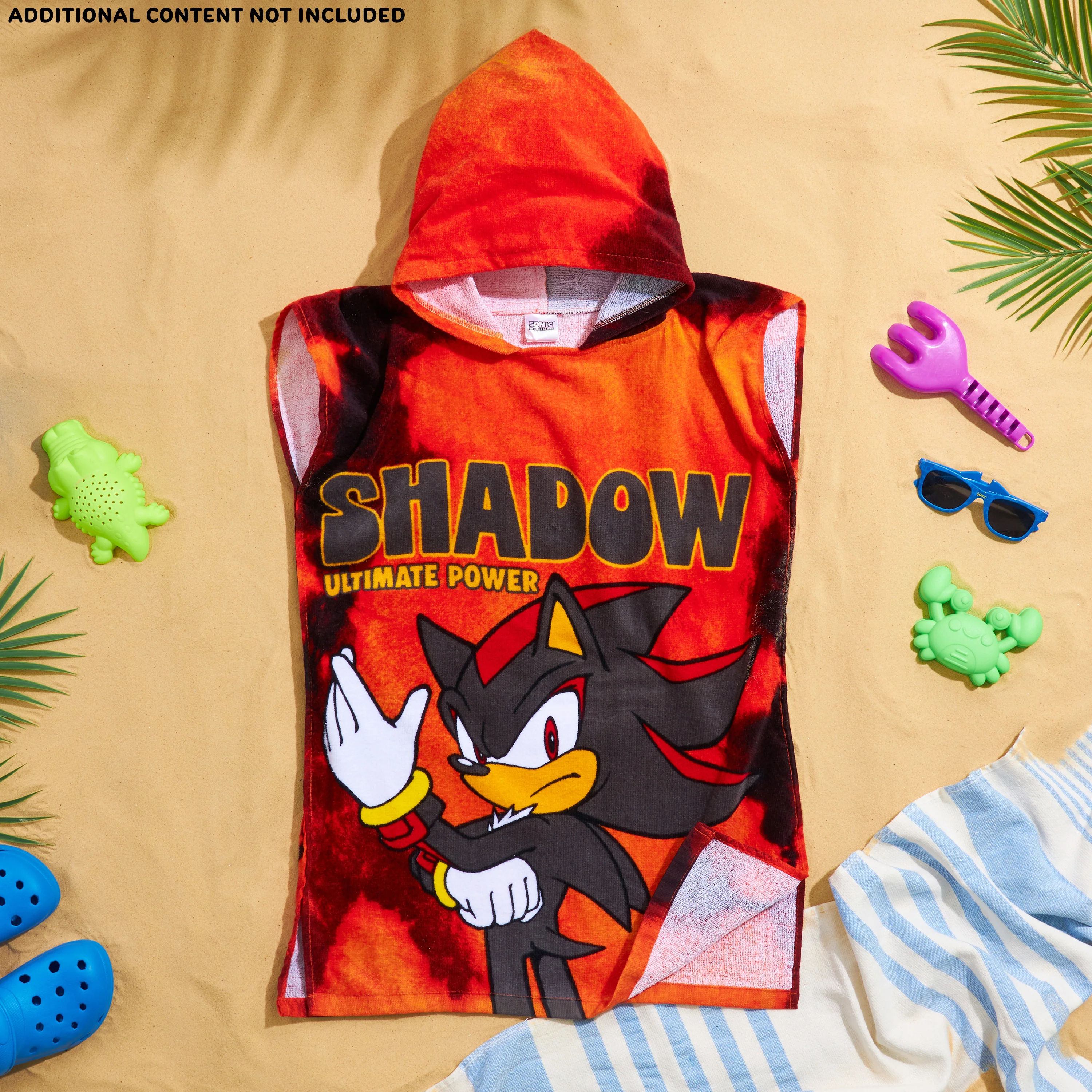 Get Trend SONIC THE HEDGEHOG Bath Towel Cotton Poncho Towel - Image 5