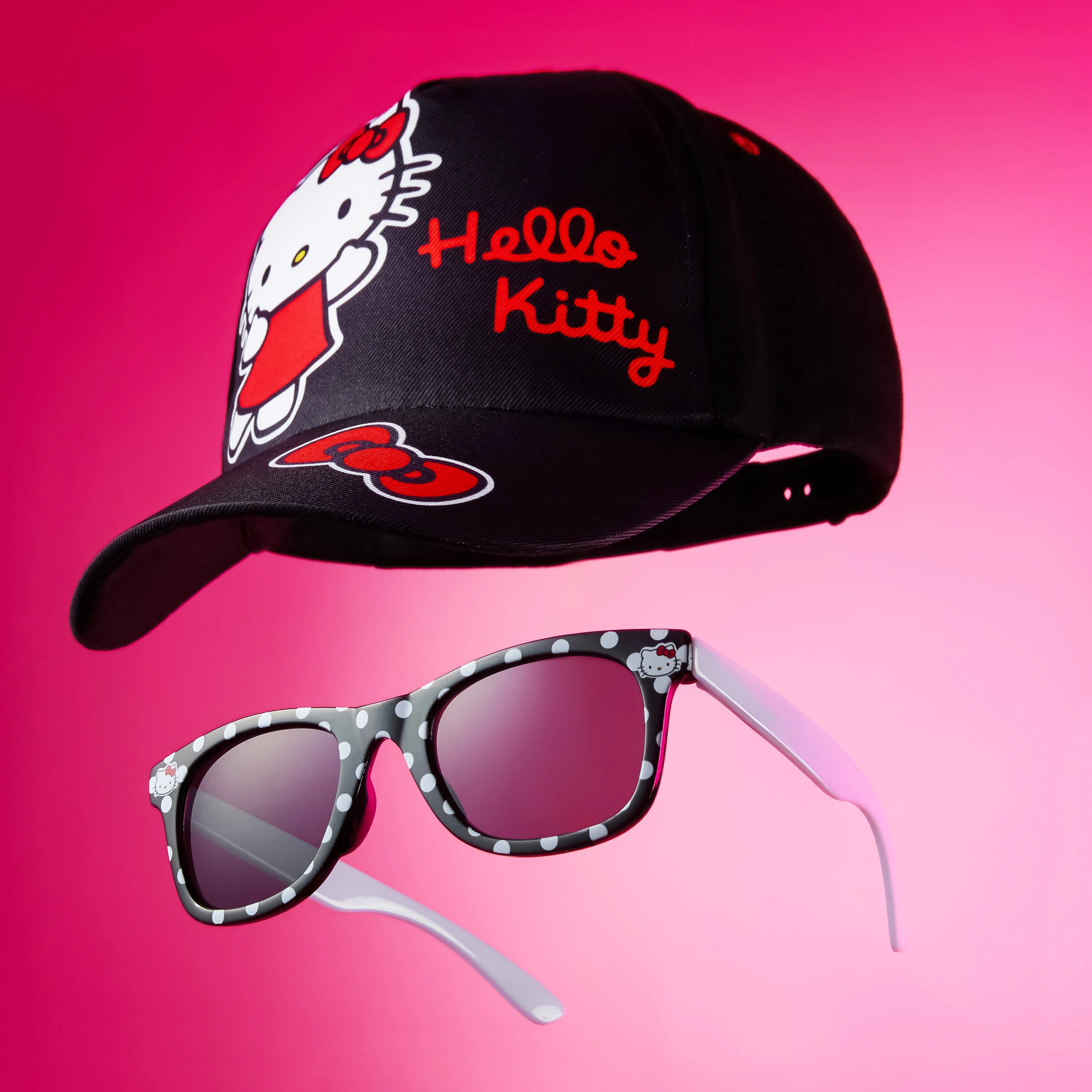 Get Trend Sunglasses Baseball Cap Set for Girls Breathable Adjustable Summer Sun Hat - Image 5
