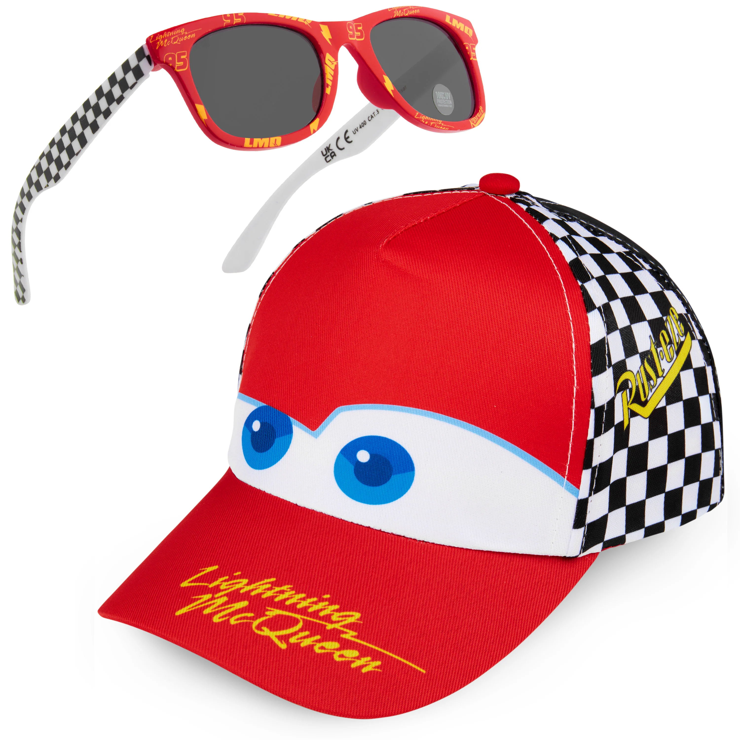 Get Trend Sunglasses Baseball Cap Set for Kids Breathable Adjustable Summer Hat