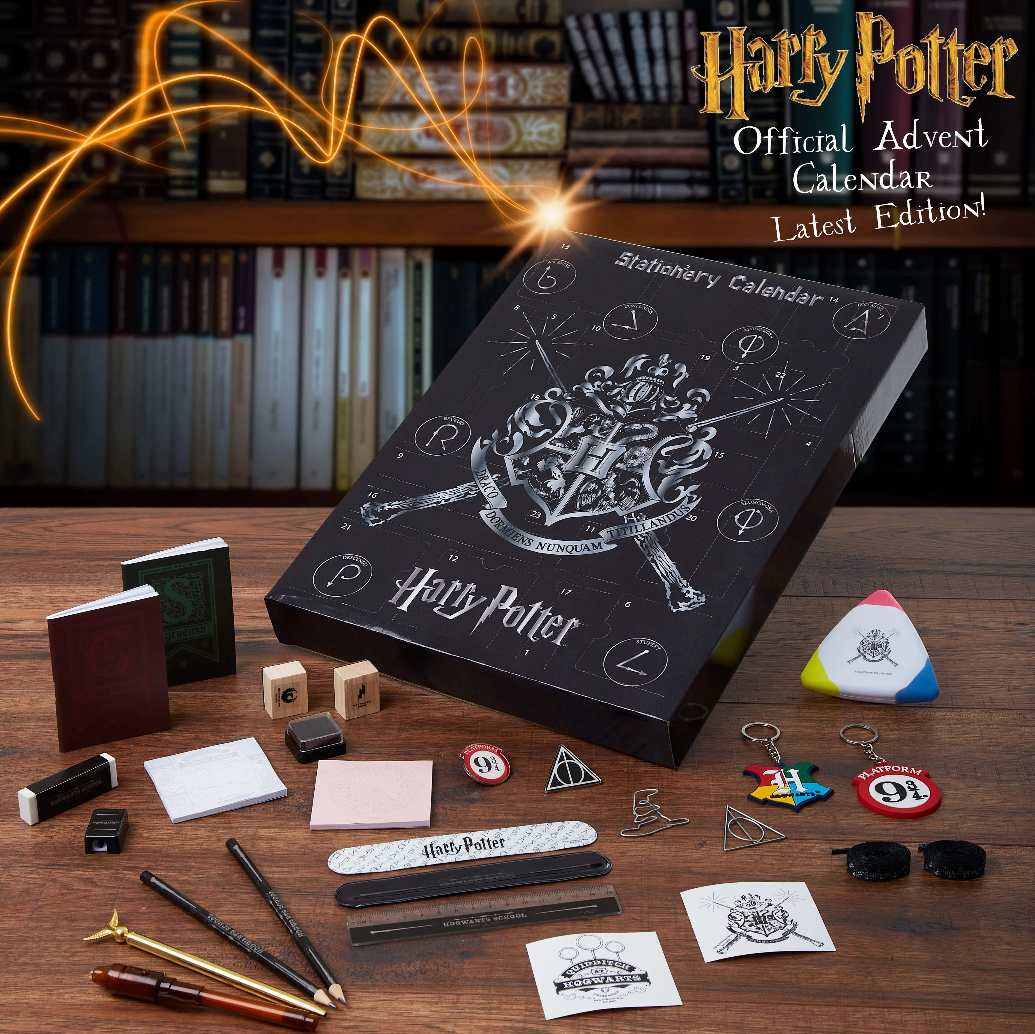 Harry Potter Advent Calendar 2025, Hogwarts Stationery Countdown Calendar - Image 2