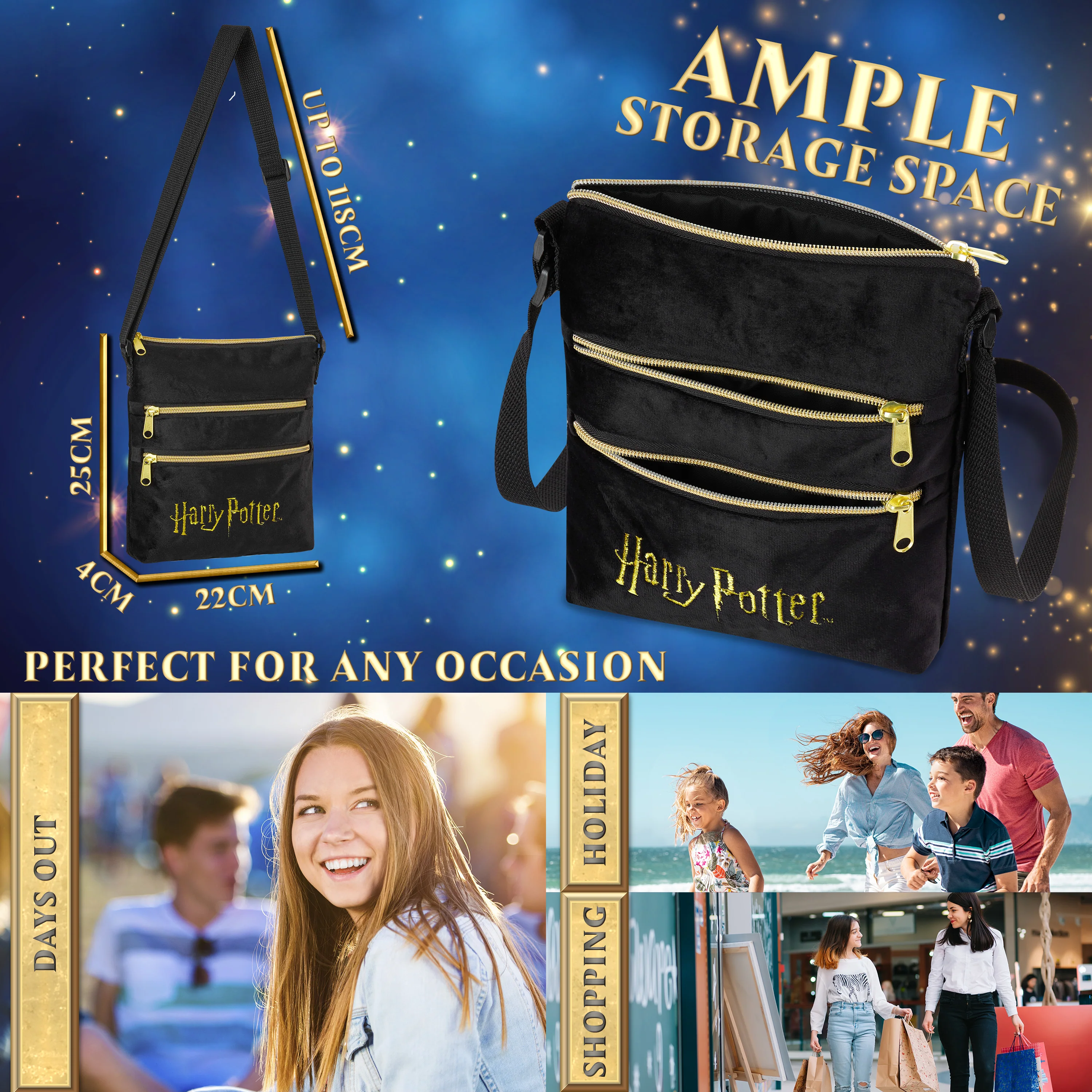 Harry Potter Bag Cross Body Bag Women Girls Handbag - Image 5