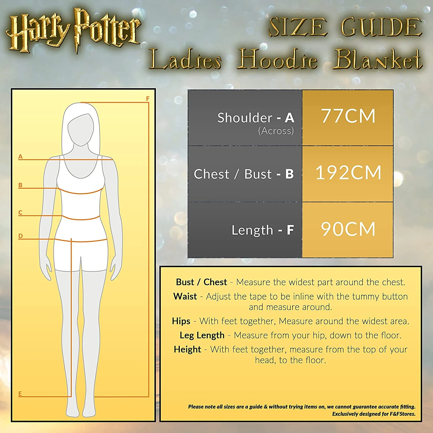 Harry Potter Black Hoodie Blanket Women, Fleece Oversized Sweatshirt - Image 7
