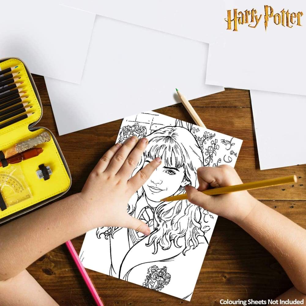 Harry Potter Double Filled Pencil Case, Secret Light Pen for Girls Boys Teens - Image 6