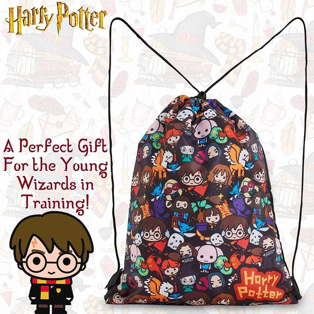 Harry Potter Drawstring Bags, Gift Idea For Kids And Teens School Or Travel Bag For Boys Or Girls - Image 5