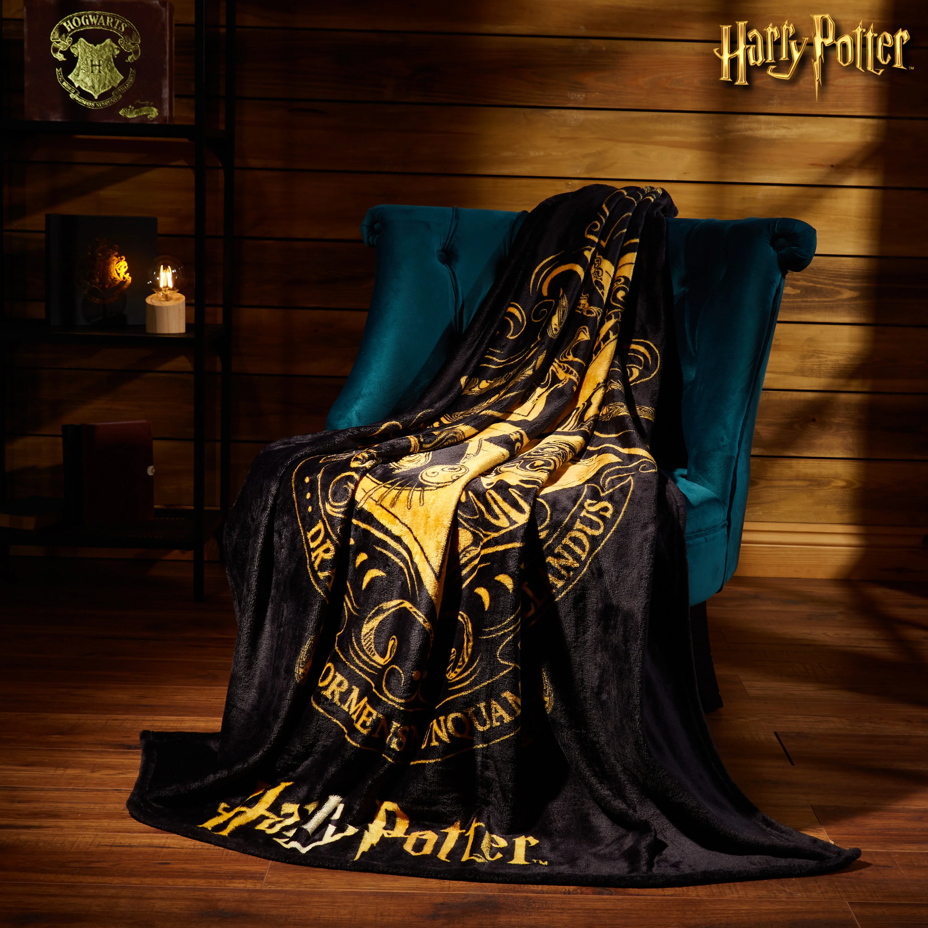 Harry Potter Gifts Fleece Bed Blanket Super Soft Cosy Bed Throw Hogwarts - Image 2