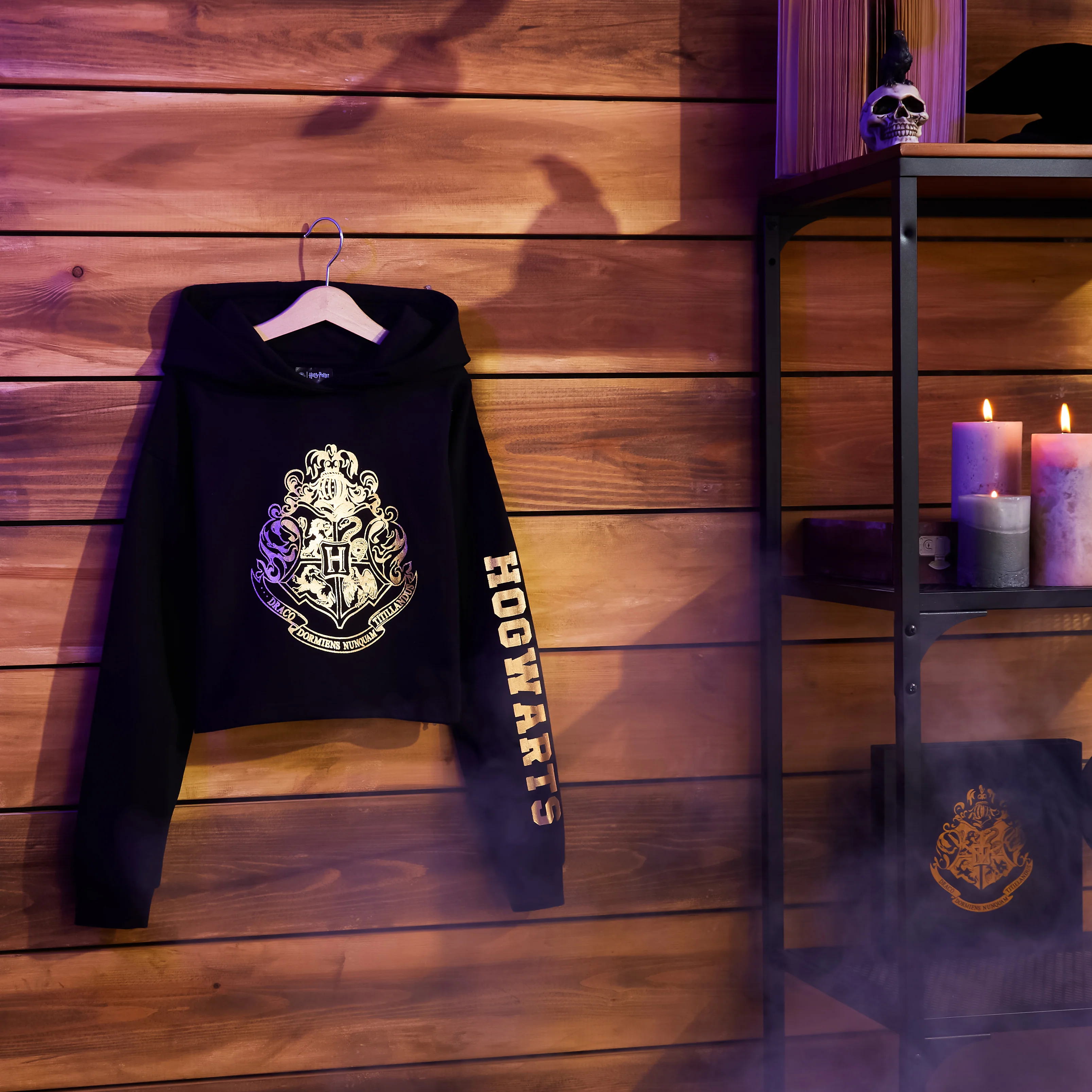 Harry Potter Girls Hoodie, Soft Cosy Hogwarts Hooded Sweatshirt - Image 2
