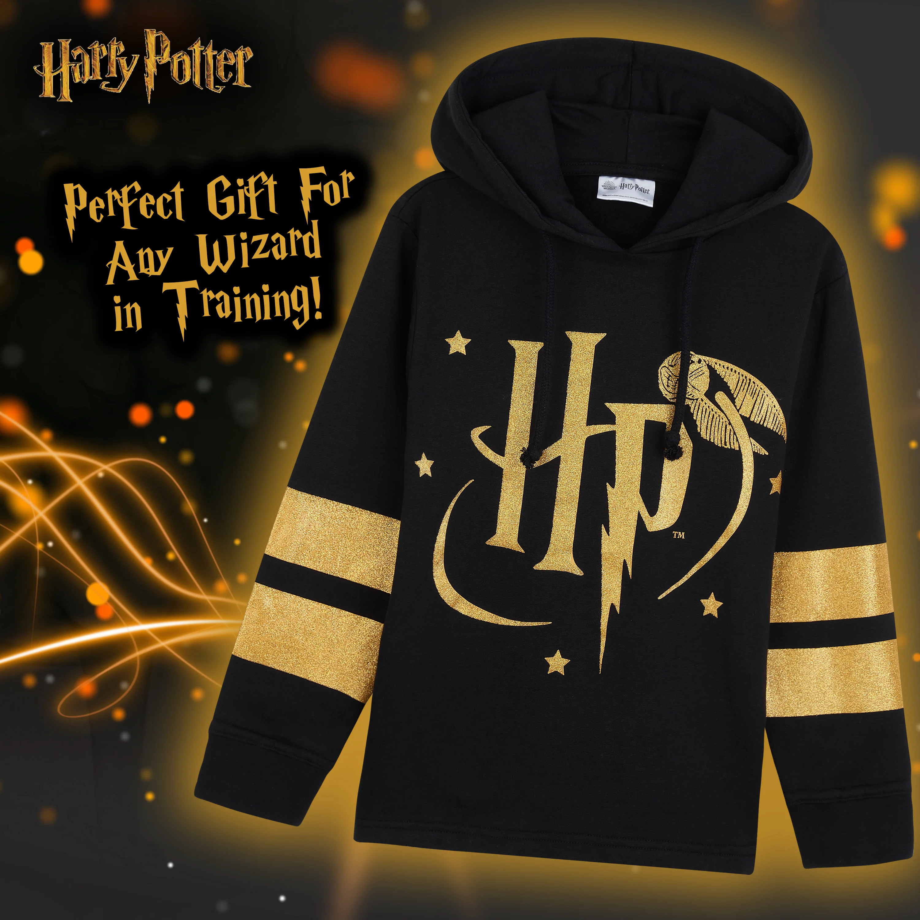 Harry Potter Girls Hoodie, Soft Cosy Hogwarts Hooded Sweatshirt - Gifts for Girls - Image 3