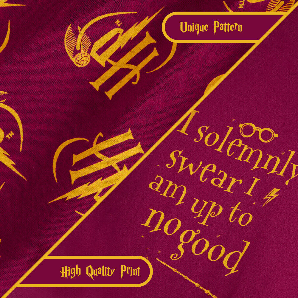 Harry Potter Girls Pyjamas, 2 Piece Short Girls PJs, 100% Cotton Girls Clothes - Image 5