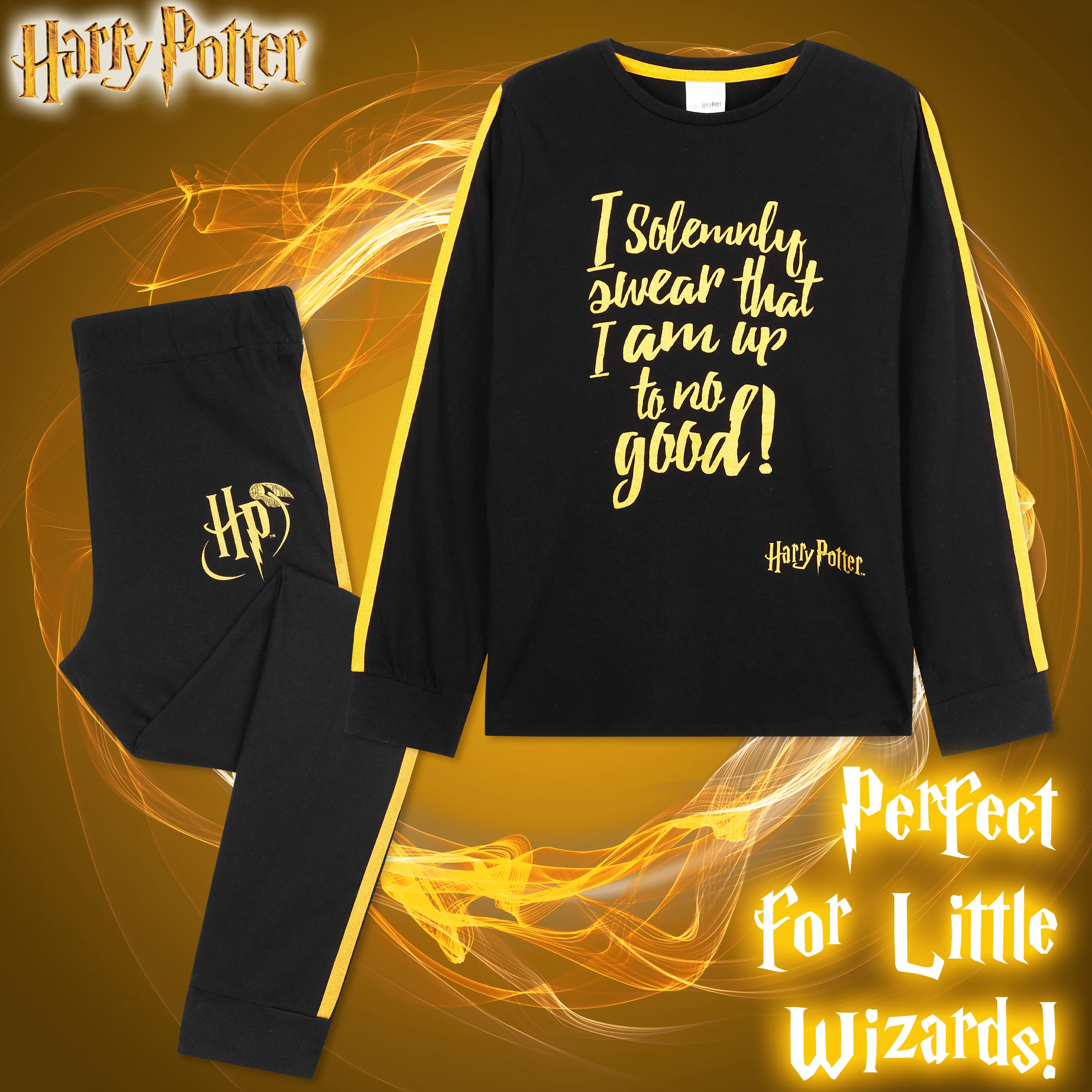 Harry Potter Girls Pyjamas, Kids Long Sleeve PJs, Marauder’s Map Gifts for Girls - Image 4
