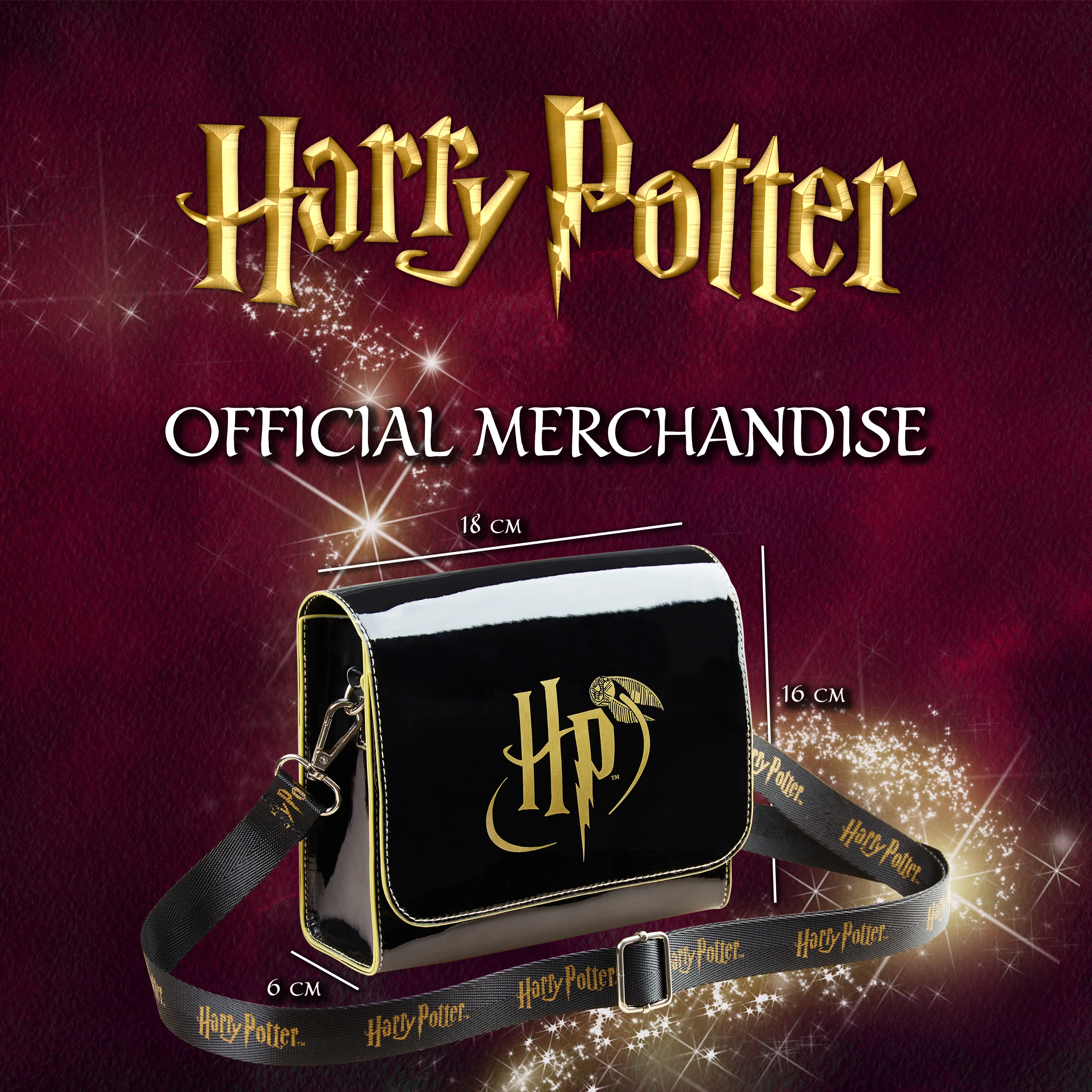 Harry Potter Handbag Girls Teenagers Women Cross Body Bag Stylish Shoulder Bag with Adjustable Strap for Travel Holiday Shopping Gifts for Girls - Image 7