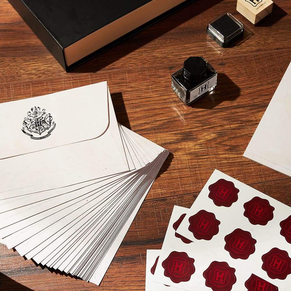Harry Potter Gifts Letter Writing Set with Harry Potter Wand Pen Secret Messages Pen A5 Paper Envelopes Stamps & Wax Seal Stickers Stationery Supplies - Image 5