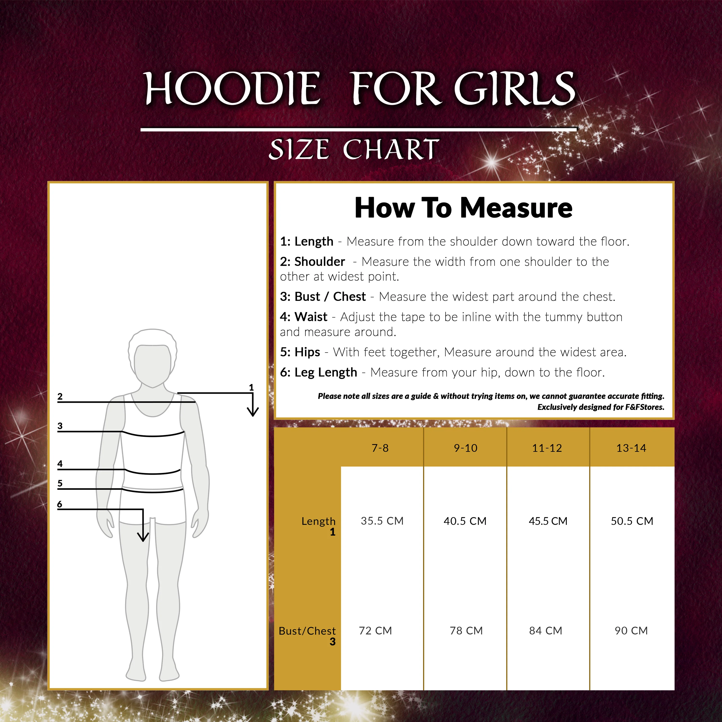 Harry Potter Hoodie Girls Teenagers Soft Hogwarts Black/Gold/Red Zip Up Hoodie Sweatshirt Girls Jumpers Age 5-14 Gifts for Girls - Image 6