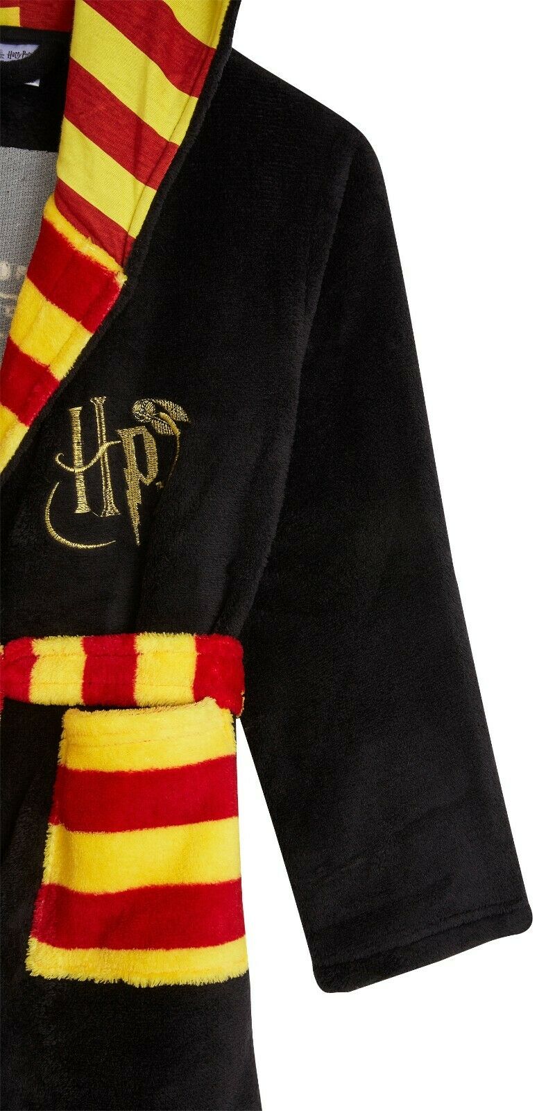 Harry Potter Kids Dressing Gown, Gryffindor Soft Fleece Robe for Boys Or Girls - Image 5
