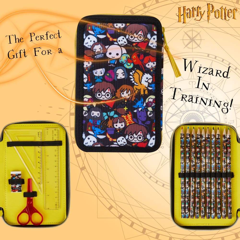 Harry Potter Large Filled Pencil Case with Harry Potter Stationary Supplies - Image 4
