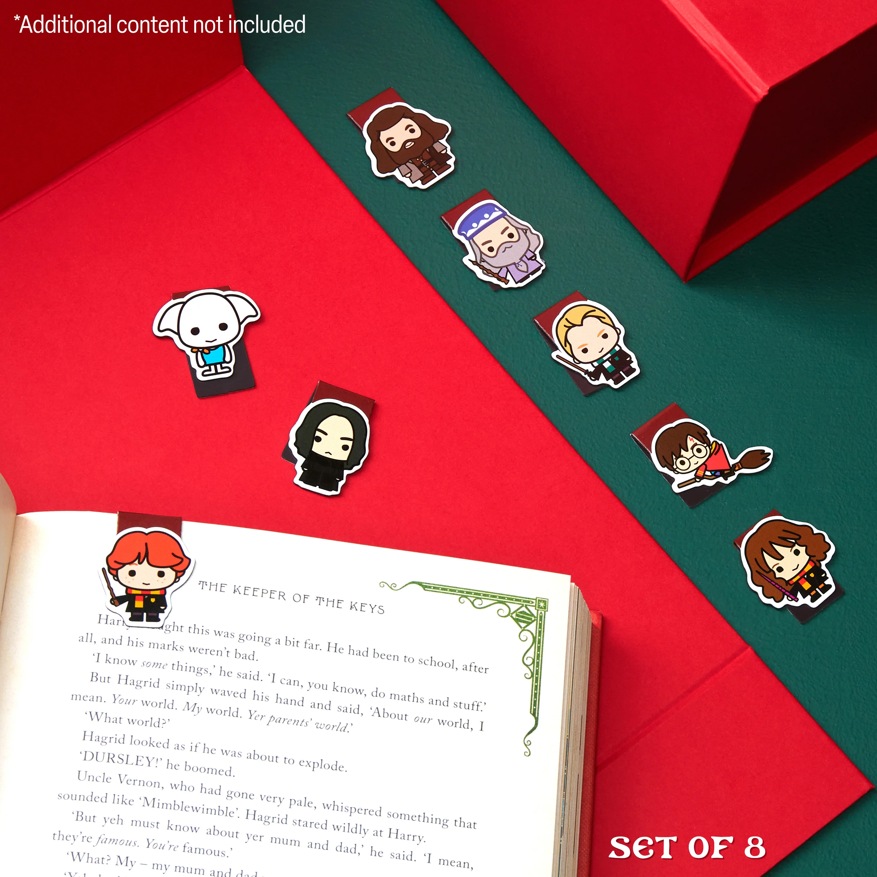 Harry Potter Magnetic Bookmark Page Clip Pack of 8 School - Reading Gifts (Multi 8 Pack) - Image 2