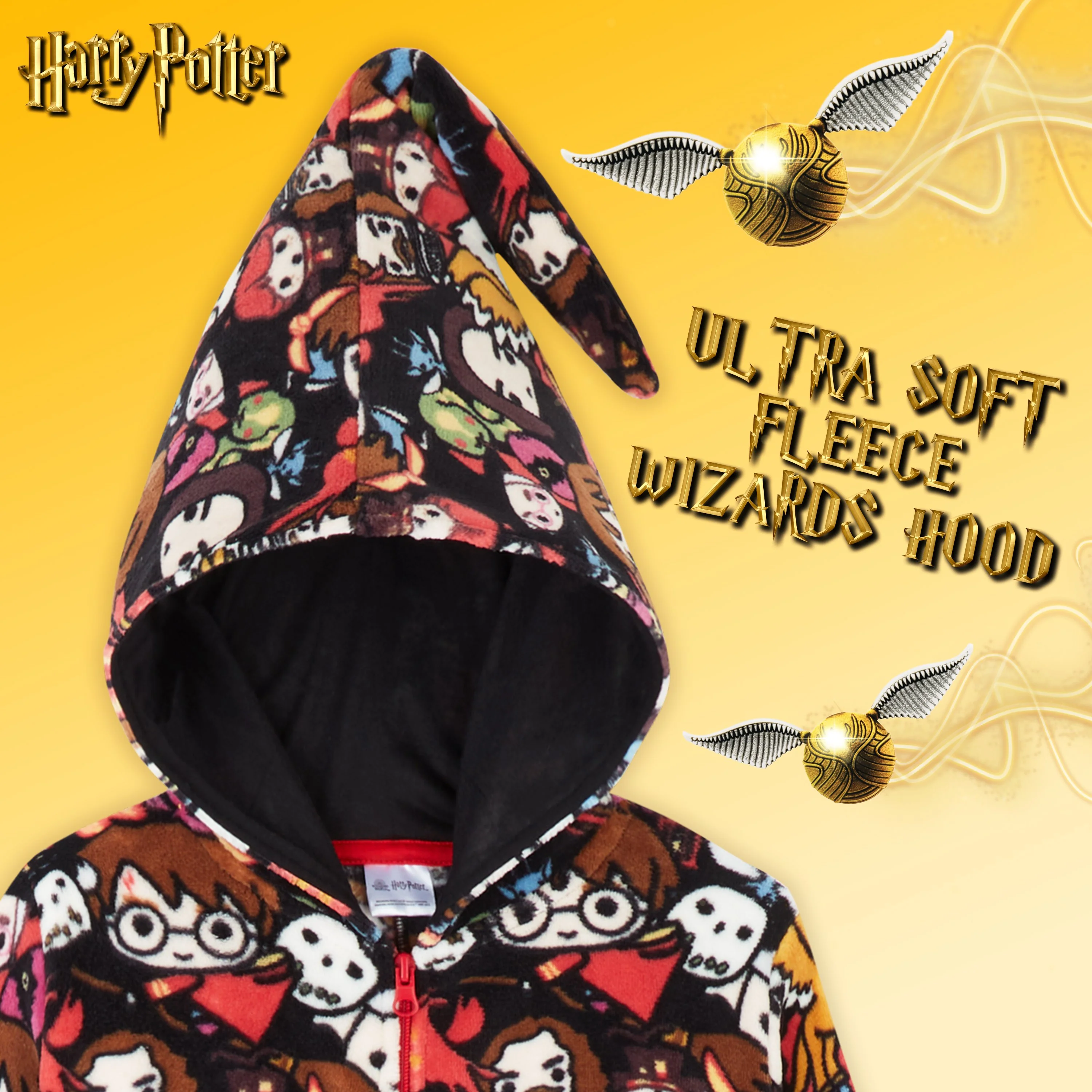 Harry Potter Onesie, All Over Printed Pyjamas for Girls and Boys - Image 5