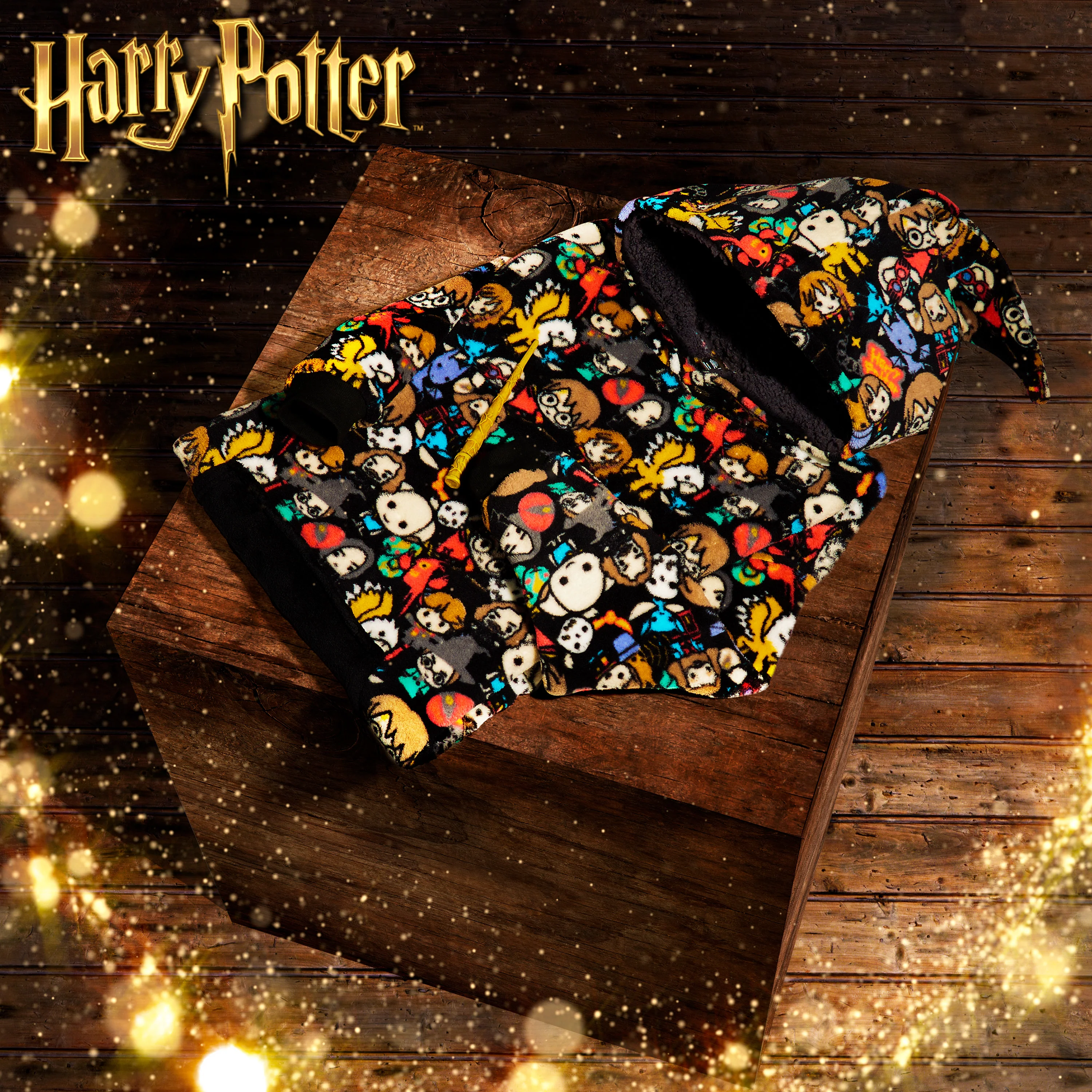 Harry Potter Oversized Hoodie Blanket for Kids, Gifts for Girls Boys - Image 2