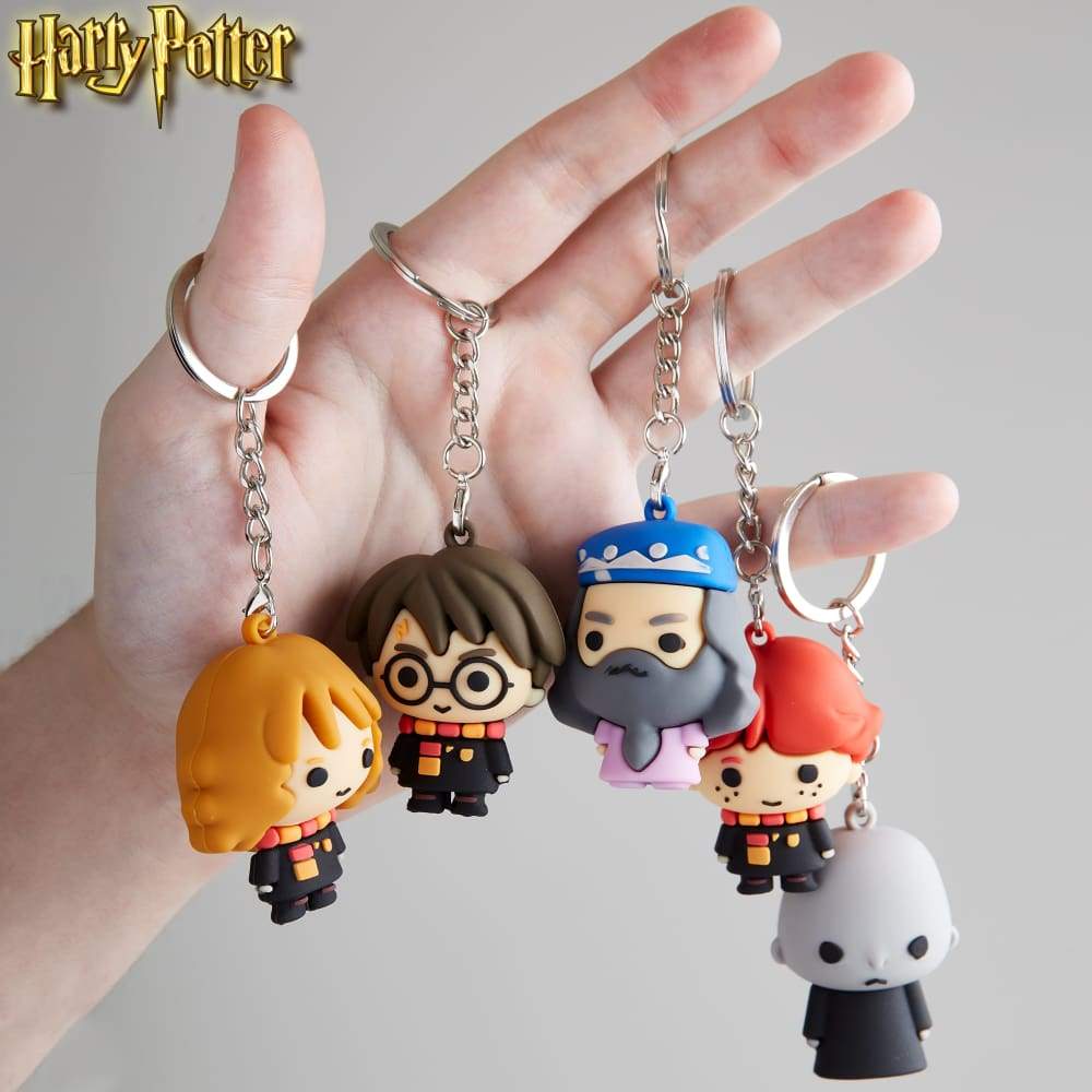 Harry Potter Pack of 5 3D Mini Figures Key Chain for Boys Girls - Image 4