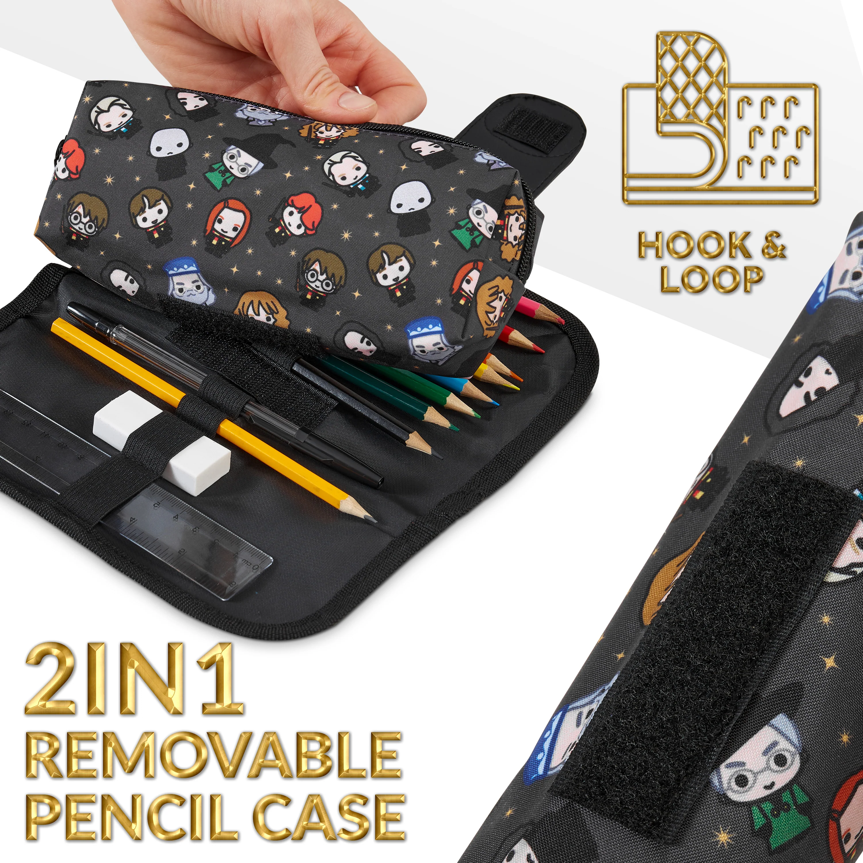 Harry Potter Pencil Case, Kids Pencil Case with Stationery Included - Image 3