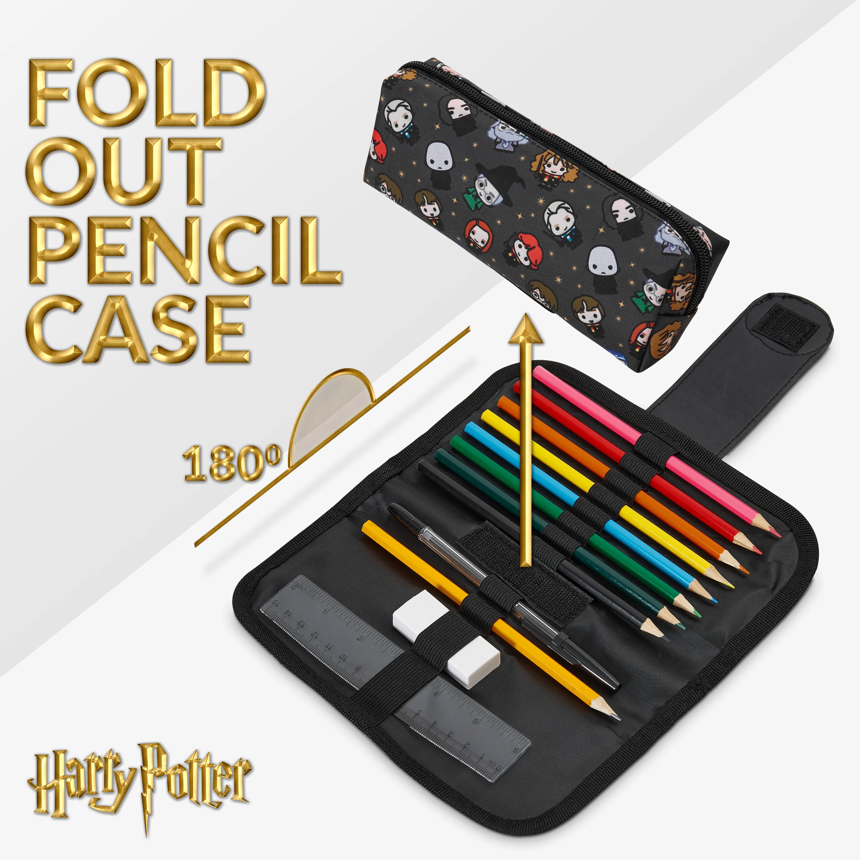 Harry Potter Pencil Case, Kids Pencil Case with Stationery Included - Image 6