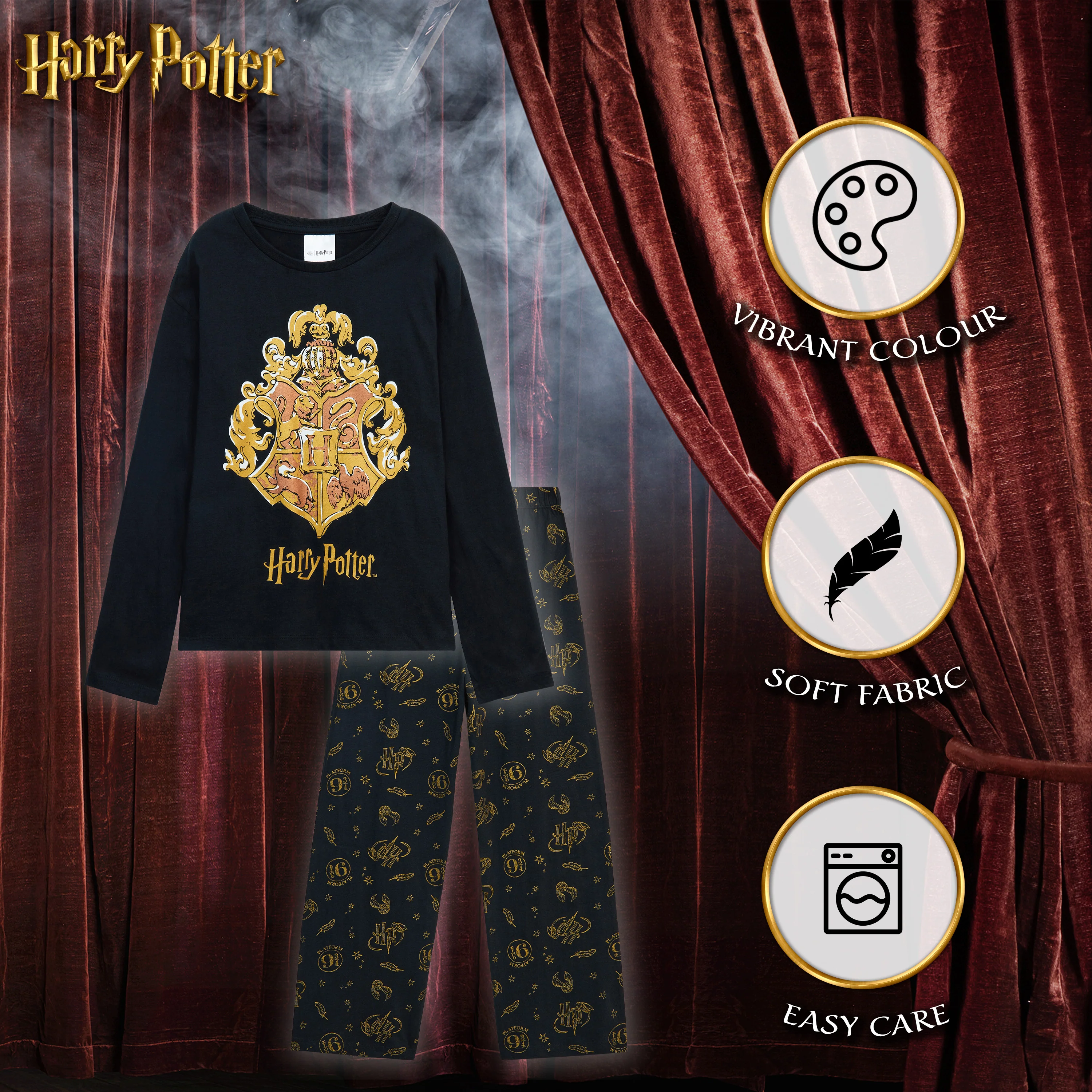 Harry Potter Pyjamas for Girls - Harry Potter Loungewear Set for Girls - Image 6