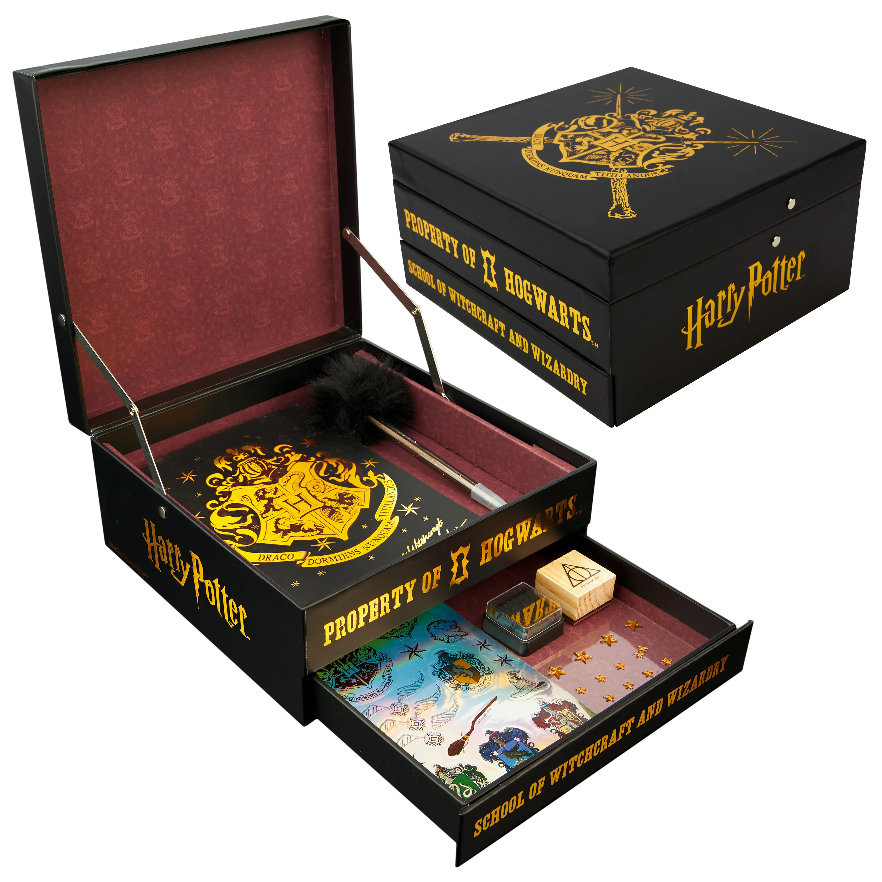 Harry Potter Stationery Set for Kids, Craft Set Writing Drawing - Gifts for Kids