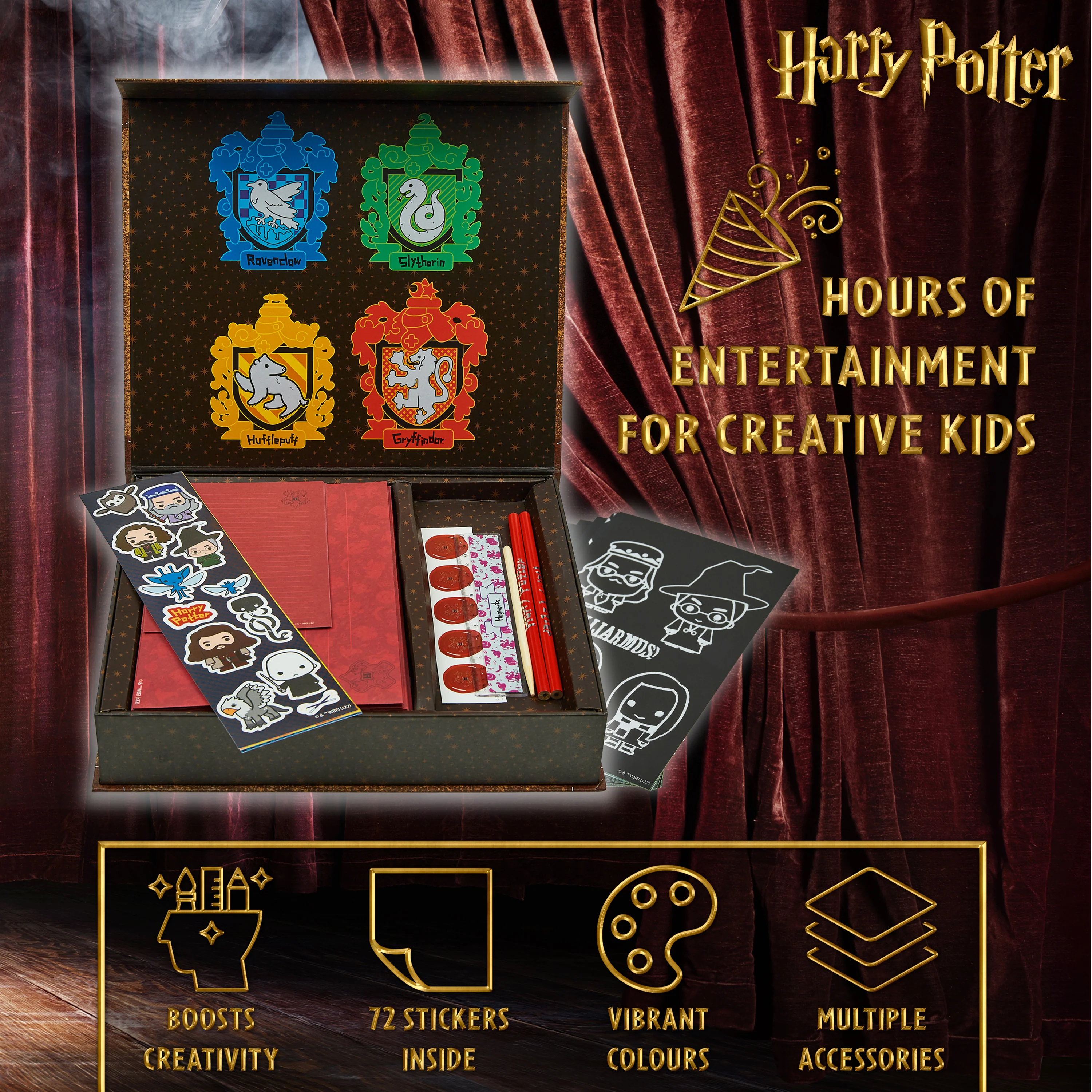 Harry Potter Scratch Art for Kids, Arts and Crafts for Kids - Image 5