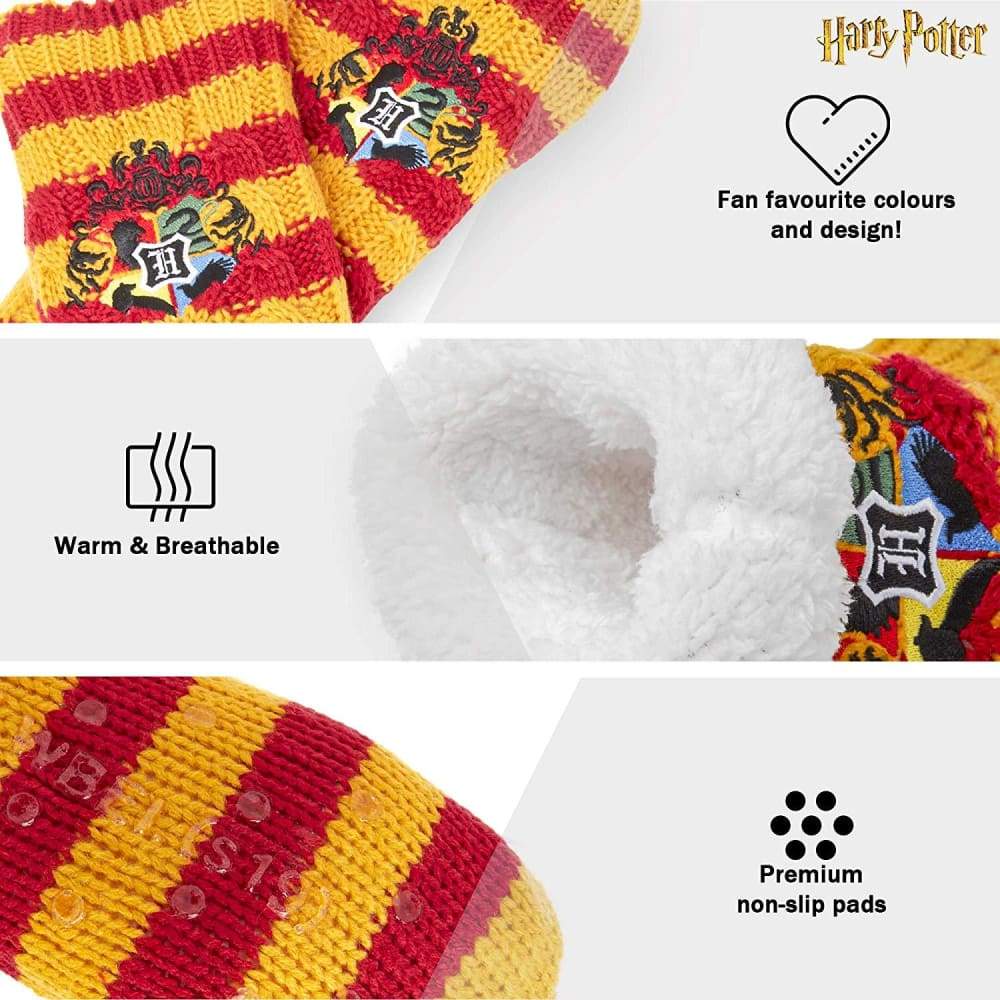 Harry Potter Slipper Socks, Women Knitted Fluffy Socks, Xmas Stocking Fillers - Image 6