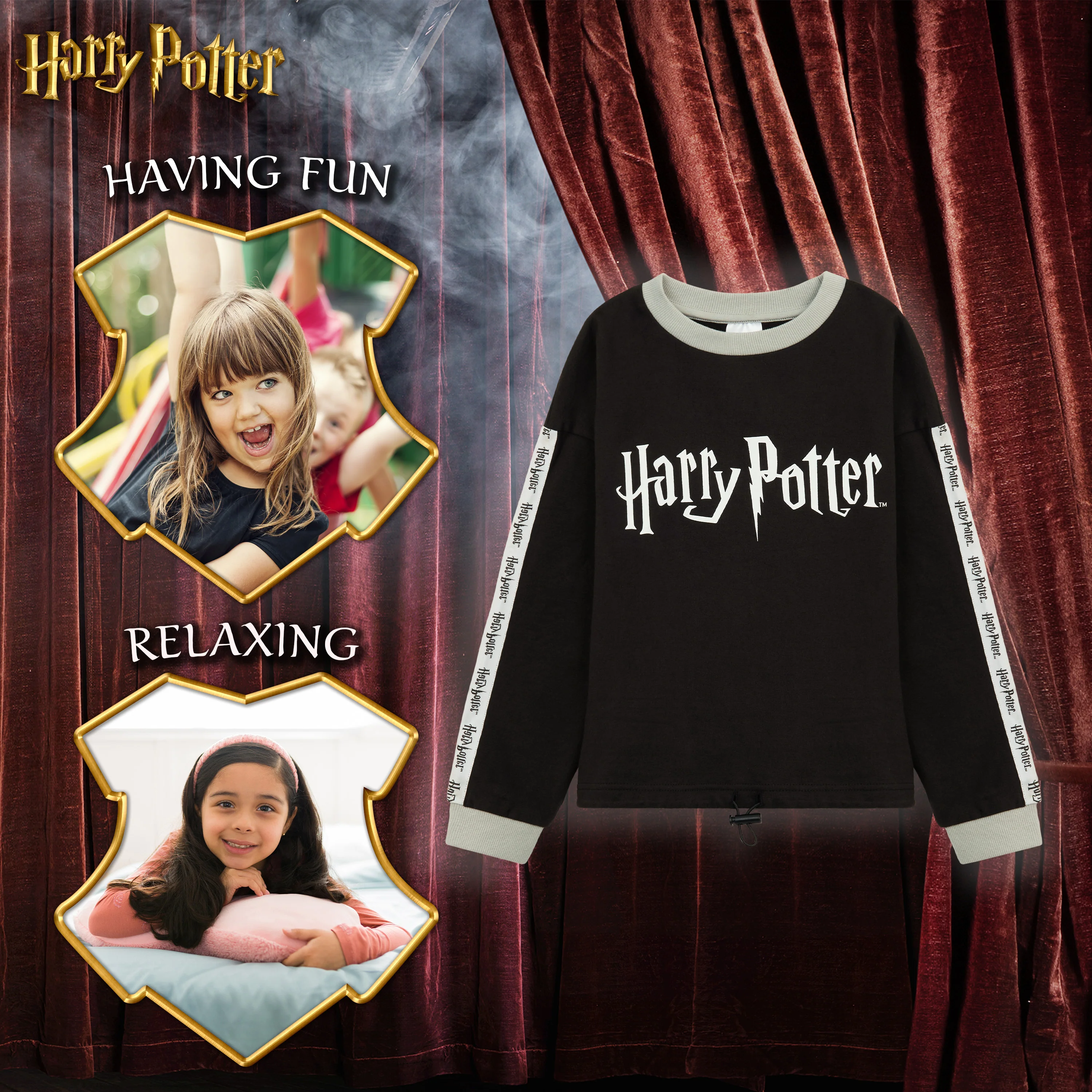 Harry Potter Sweatshirt for Girls - Harry Potter Gifts for Girls - Image 5