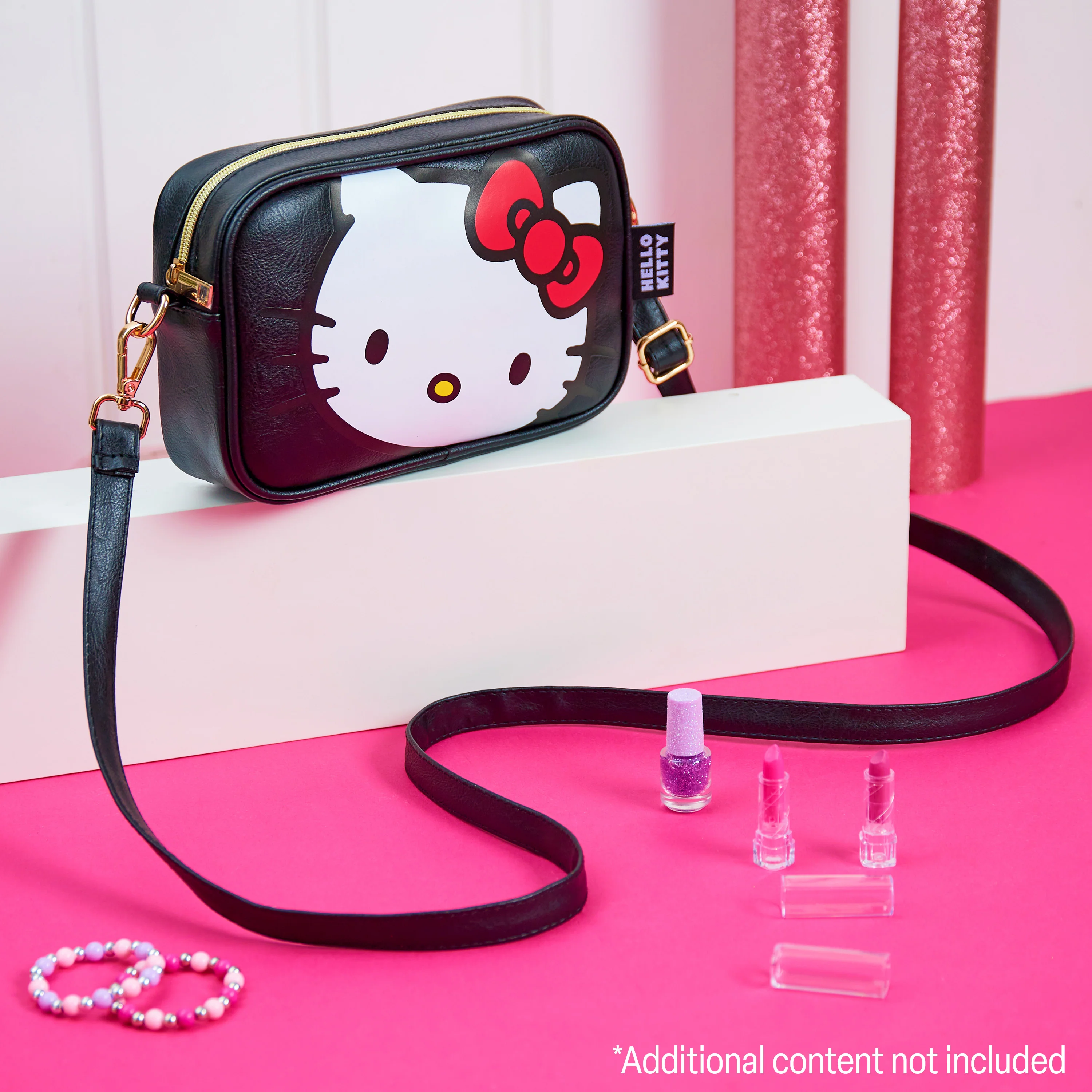 Hello Kitty Girls Handbag, Shoulder Bag with Adjustable Strap - Gifts for Girls - Image 2