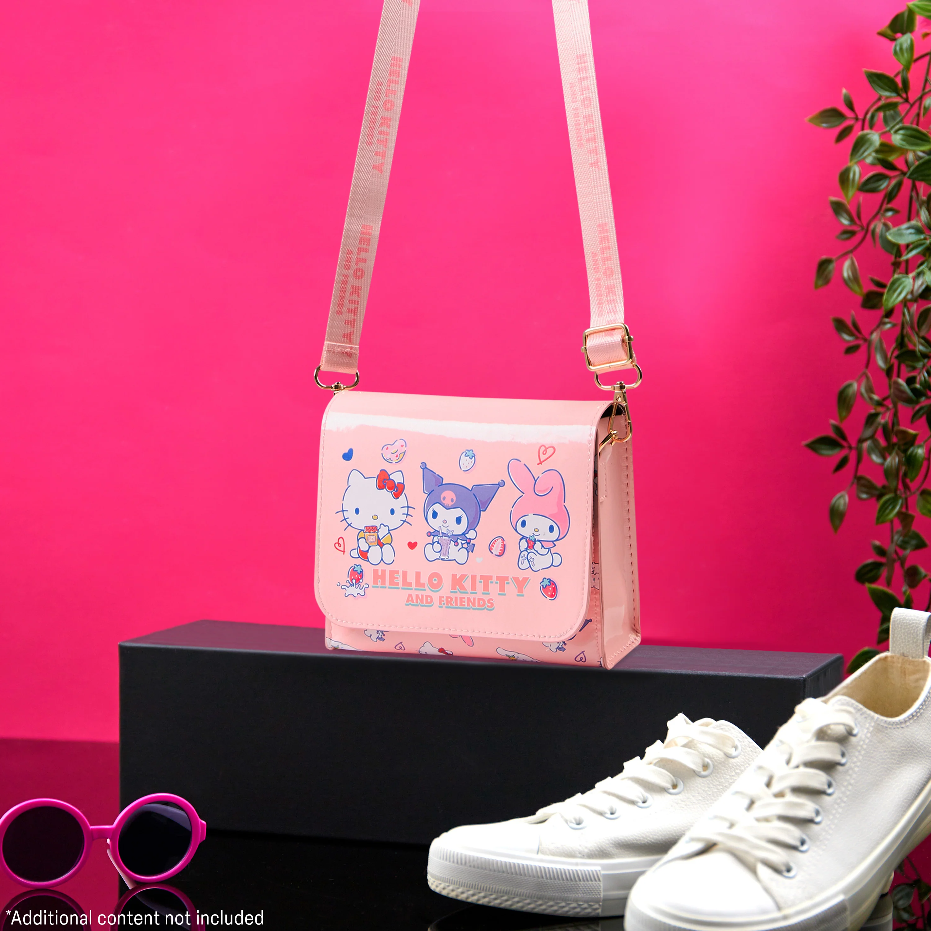Hello Kitty Girls & Teenagers Handbag, Crossbody Shoulder Bag with Adjustable Strap Fashion Travel - Girls Gifts - Image 2