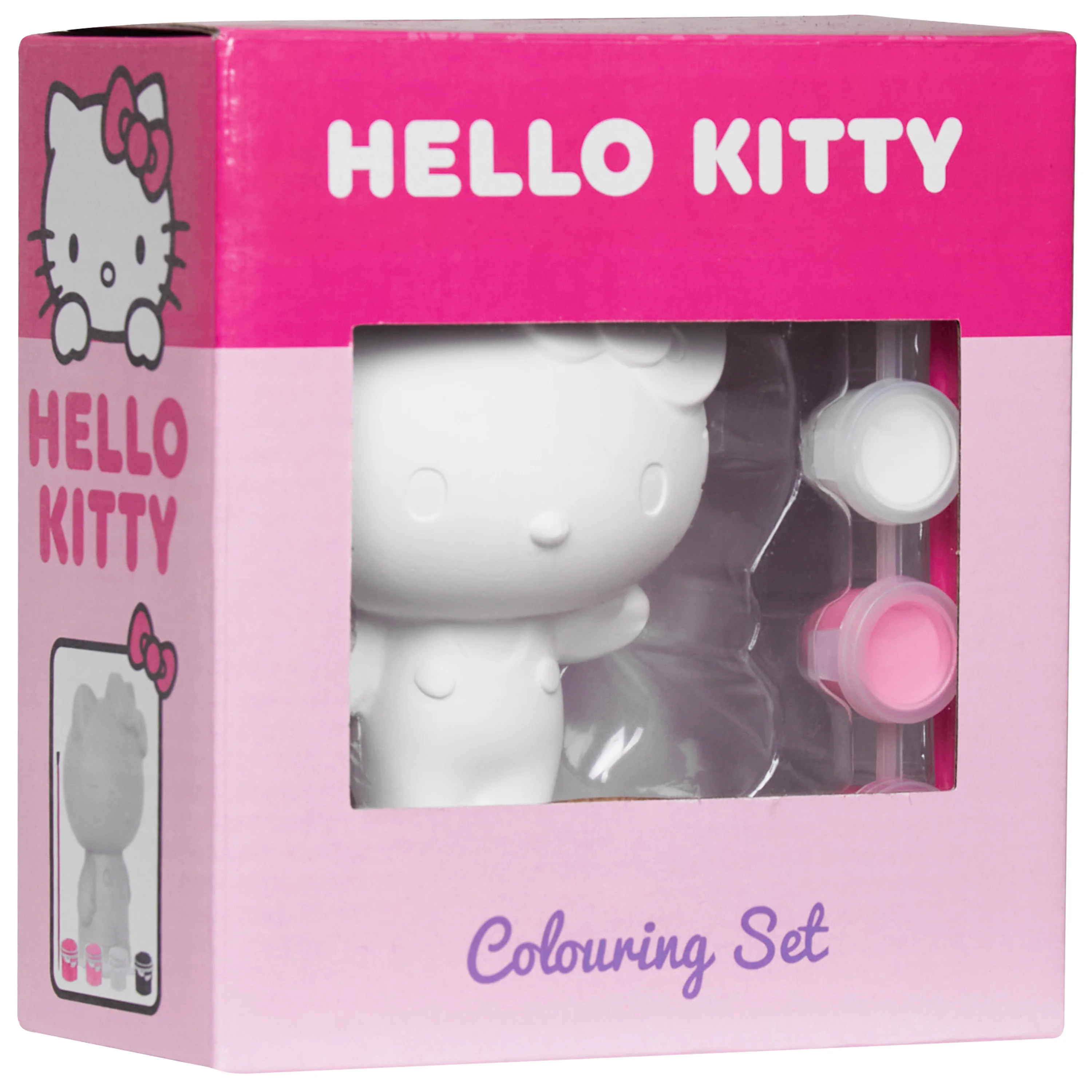 Hello Kitty Paint Your Own Plaster Figure Set - DIY Crafts Art Set Activity
