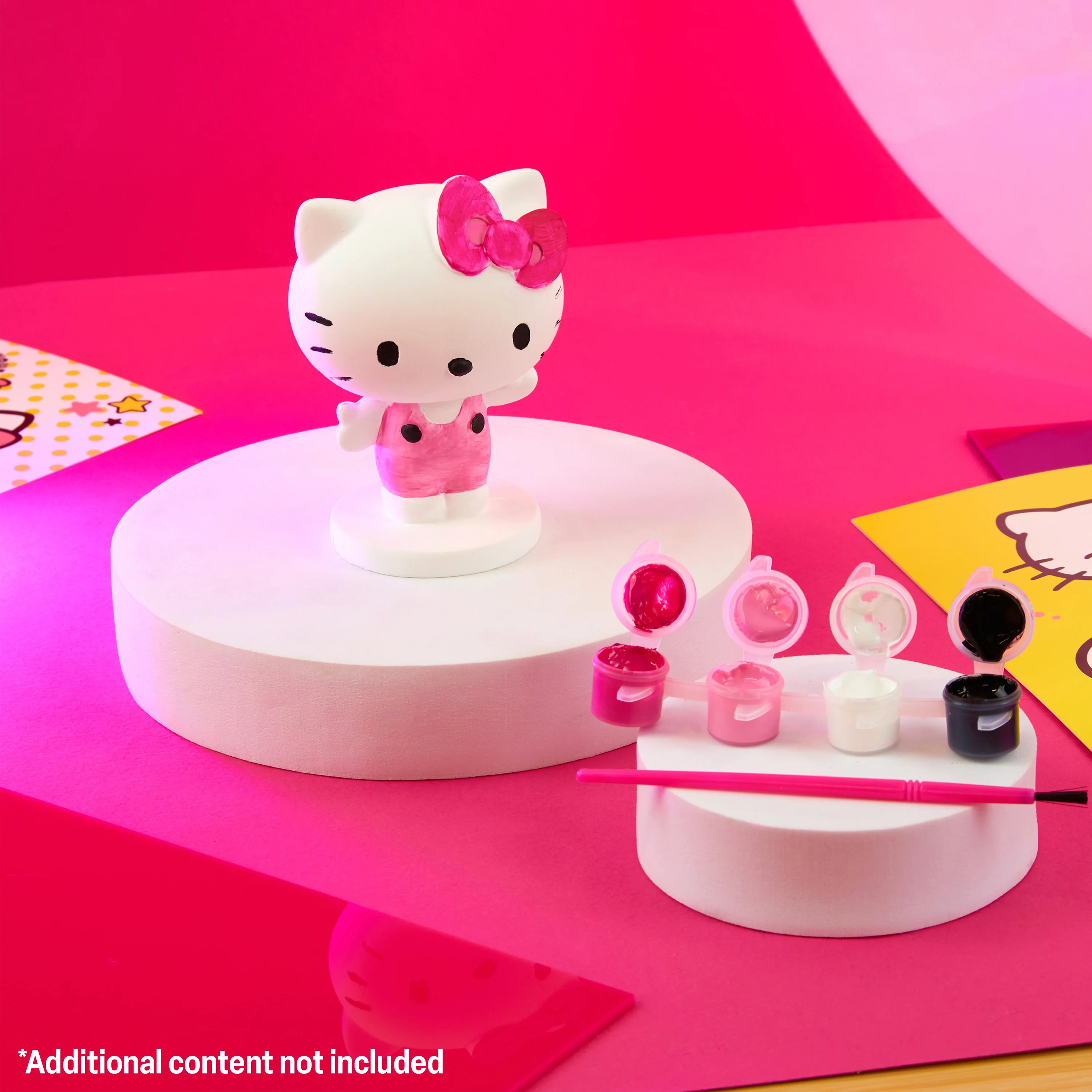 Hello Kitty Paint Your Own Plaster Figure Set - DIY Crafts Art Set Activity - Image 2