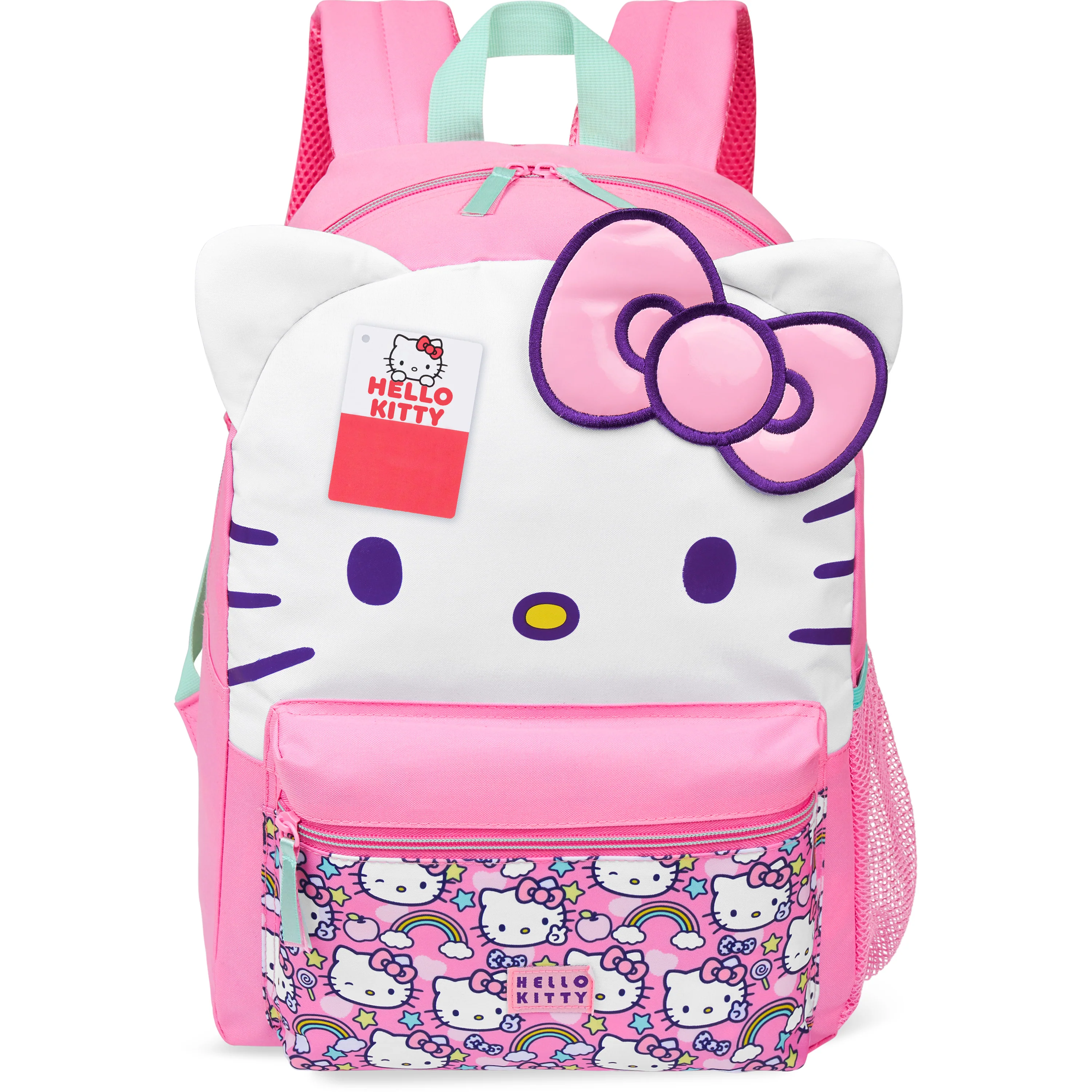 Hello Kitty Sanrio Backpack for Girls Tweens Kawaii Rucksack School Bag Lightweight Teens Anime Daypack for PE Sports Holiday Travel Sleepovers - Image 7