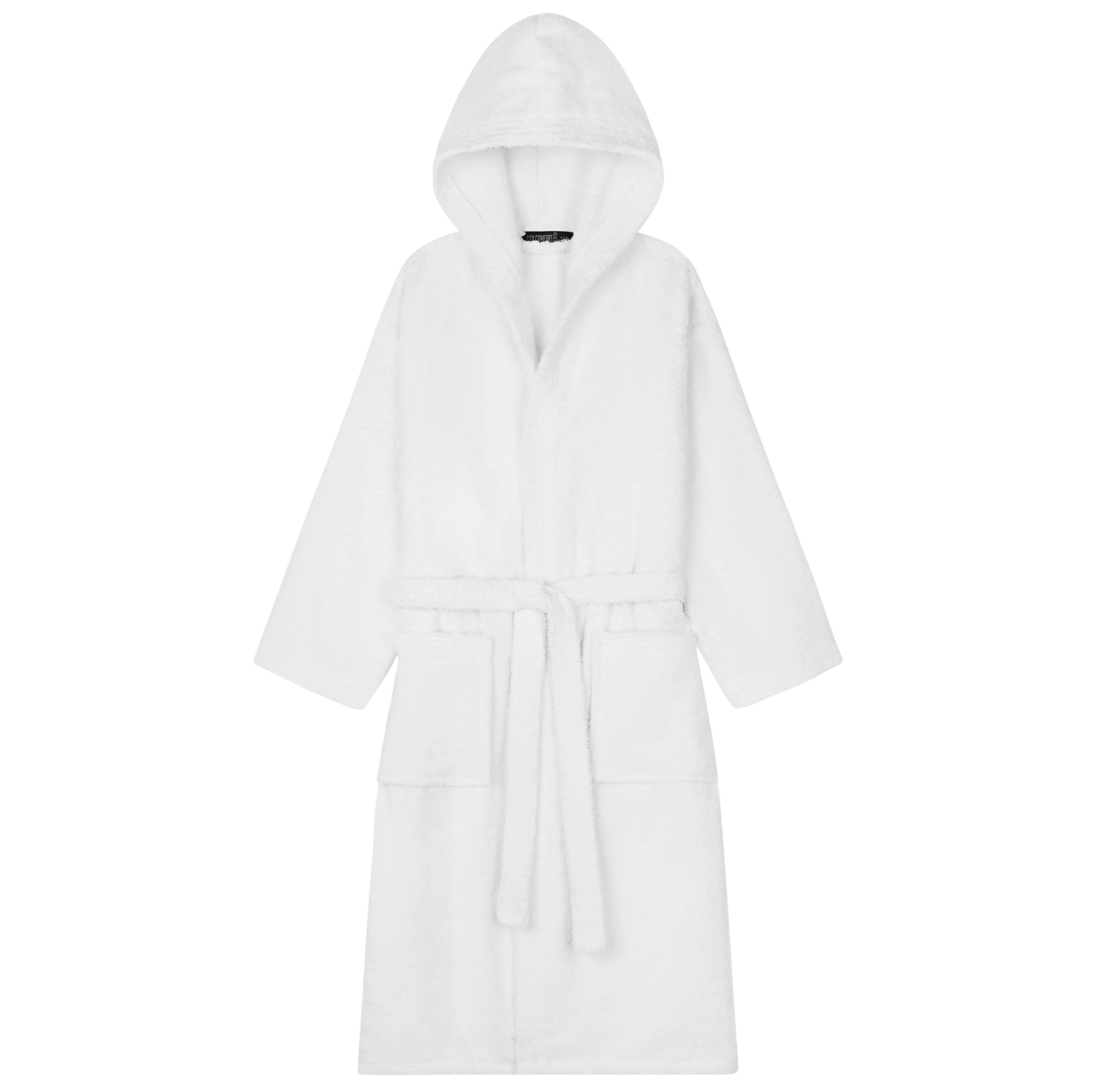 Hooded Bath Robes for Women - Absorbent Cotton Terry Towelling Bathrobe - Image 13