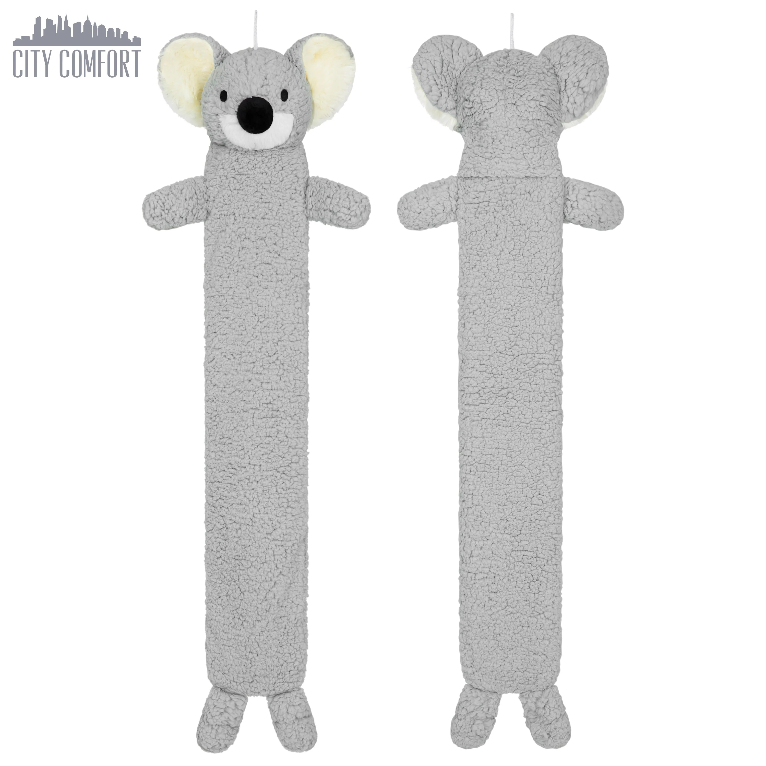 Hot Water Bottle with Animal Fleece Cover - Koala Long - Image 3