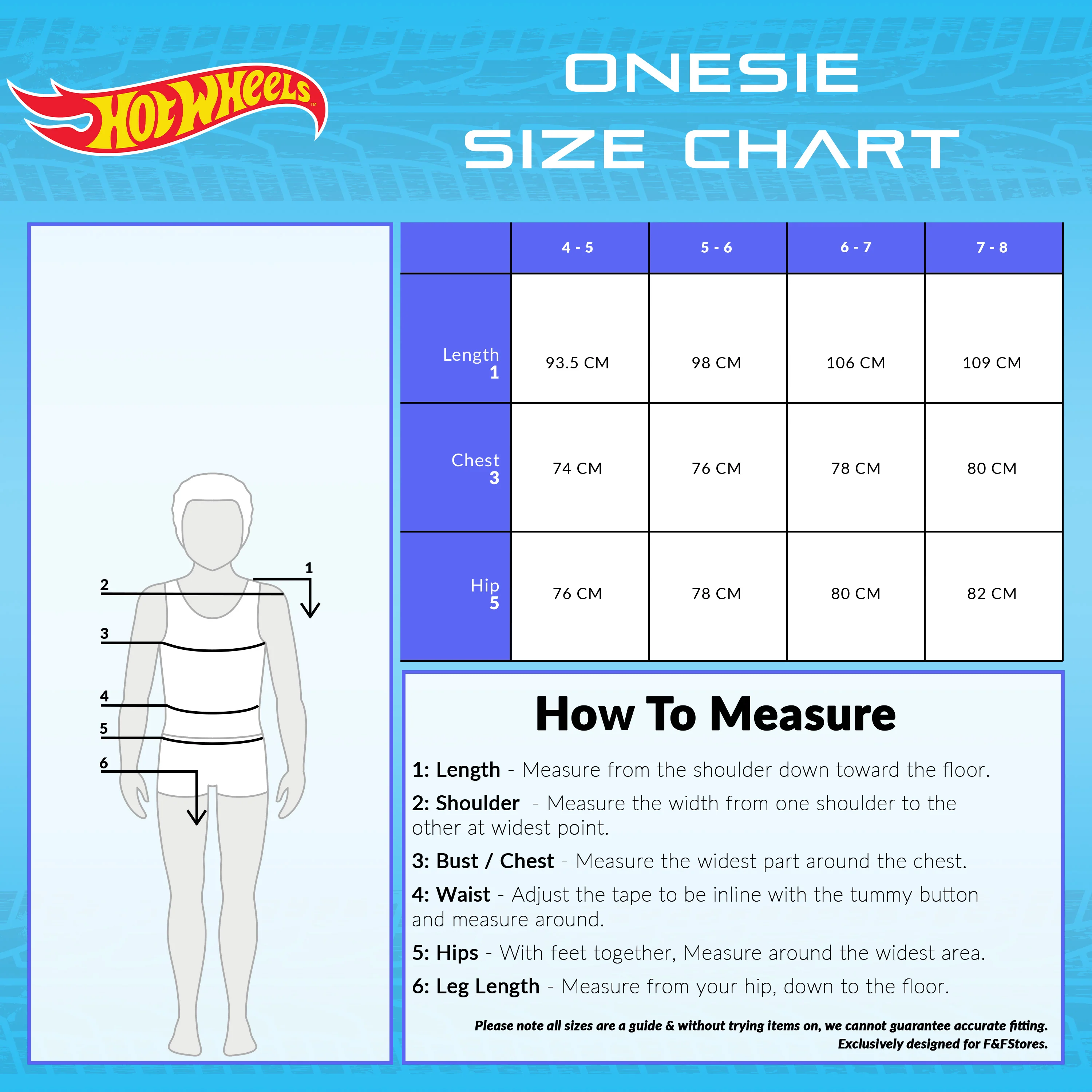 Hot Wheels Onesies for Boys - Fleece Pyjamas for Kids - Image 7